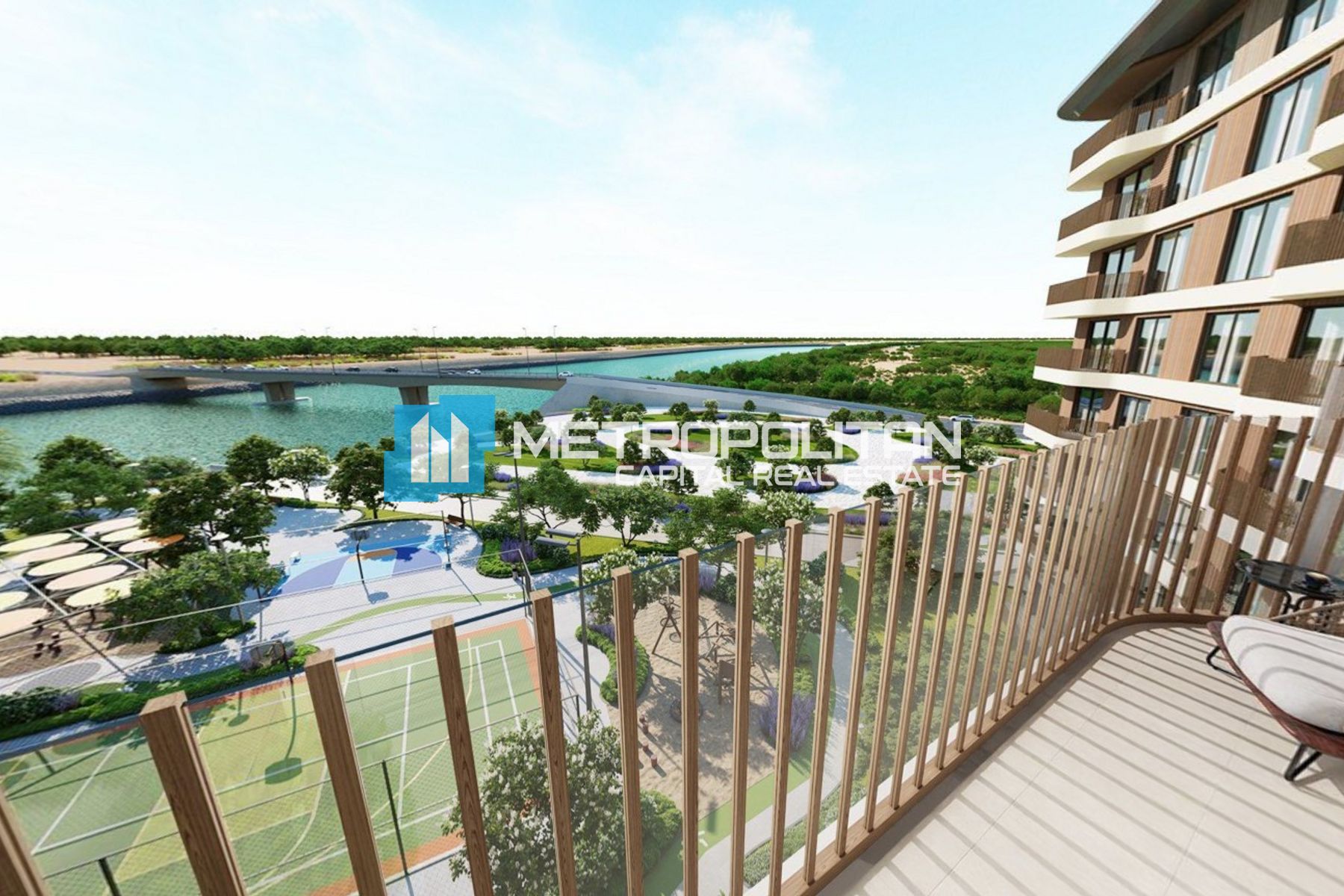 Canal View | 1BR+Balcony | Laundry Area | Freehold