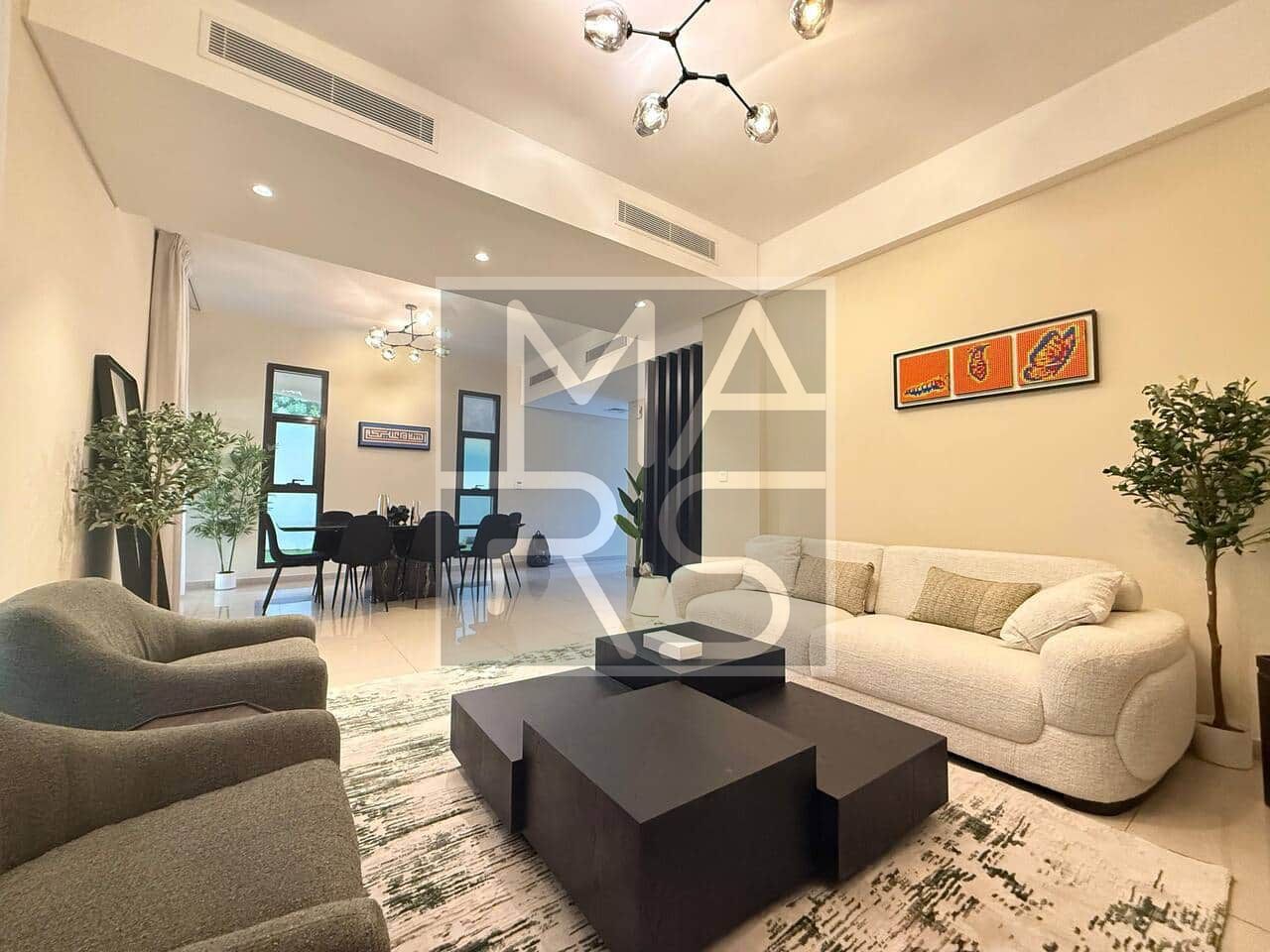 Corner 3bhk | Luxury Community | Spacious Modern l Furniture