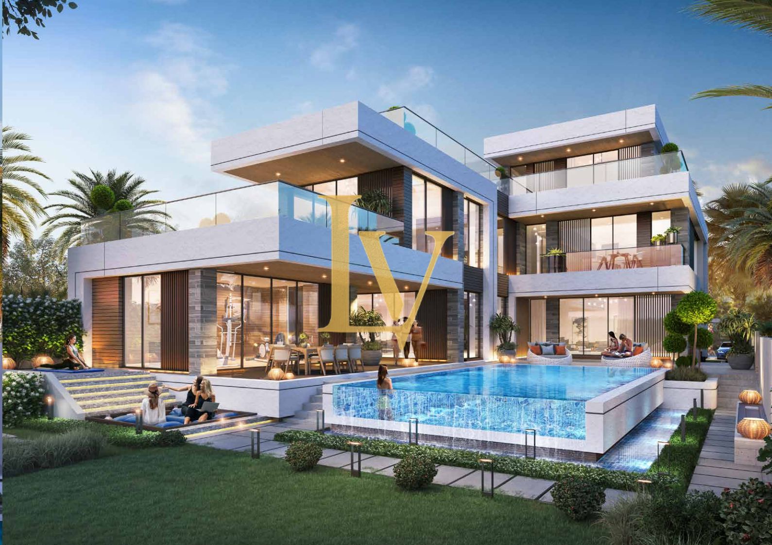 Ultra Luxury 7BR Villa LV-75K | On the Lagoons | OP Deal | Massive Area | Perfect Luxury Home