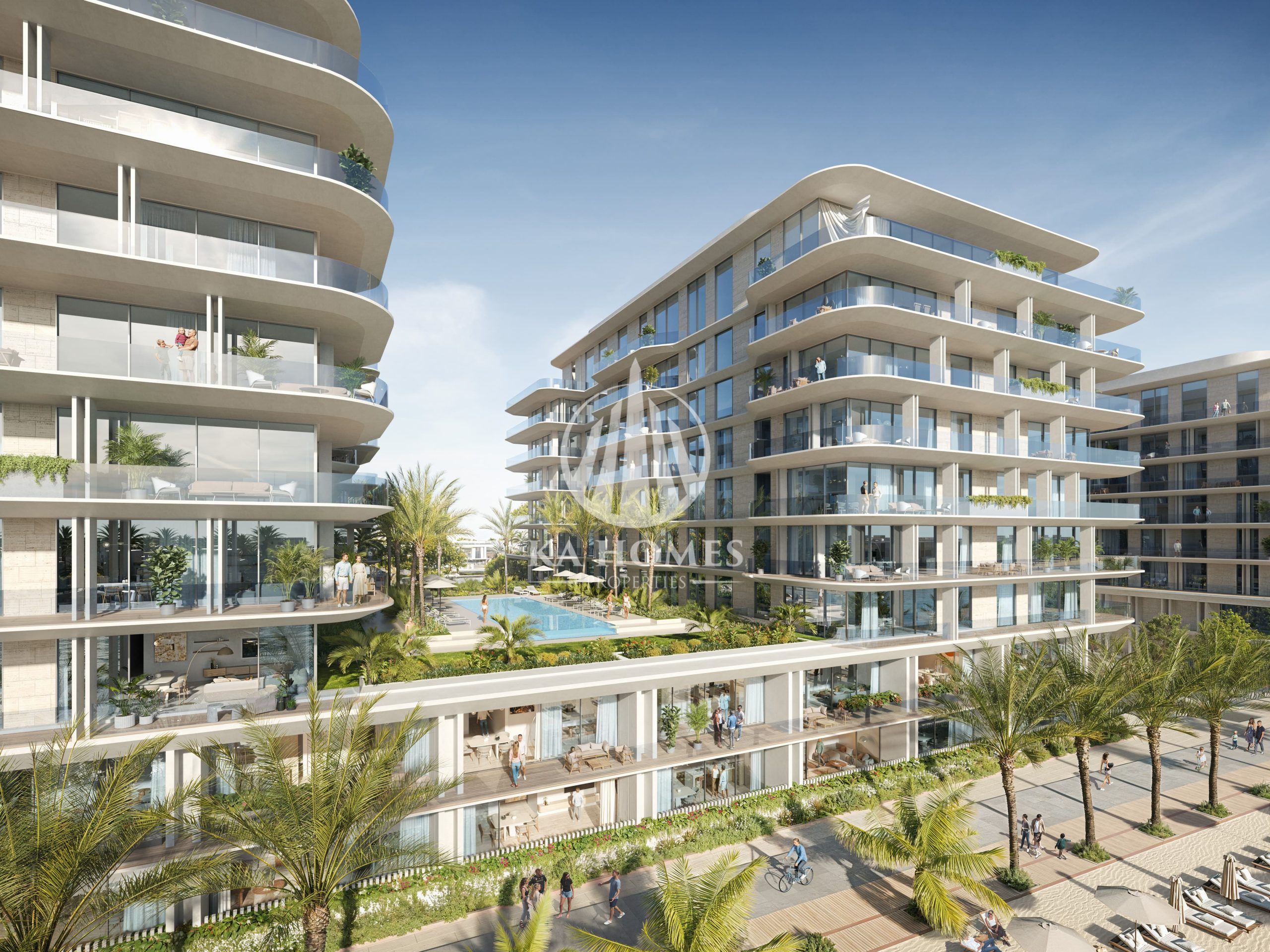Golden opportunity for investment by sea | Luxury apartment in Sharjah