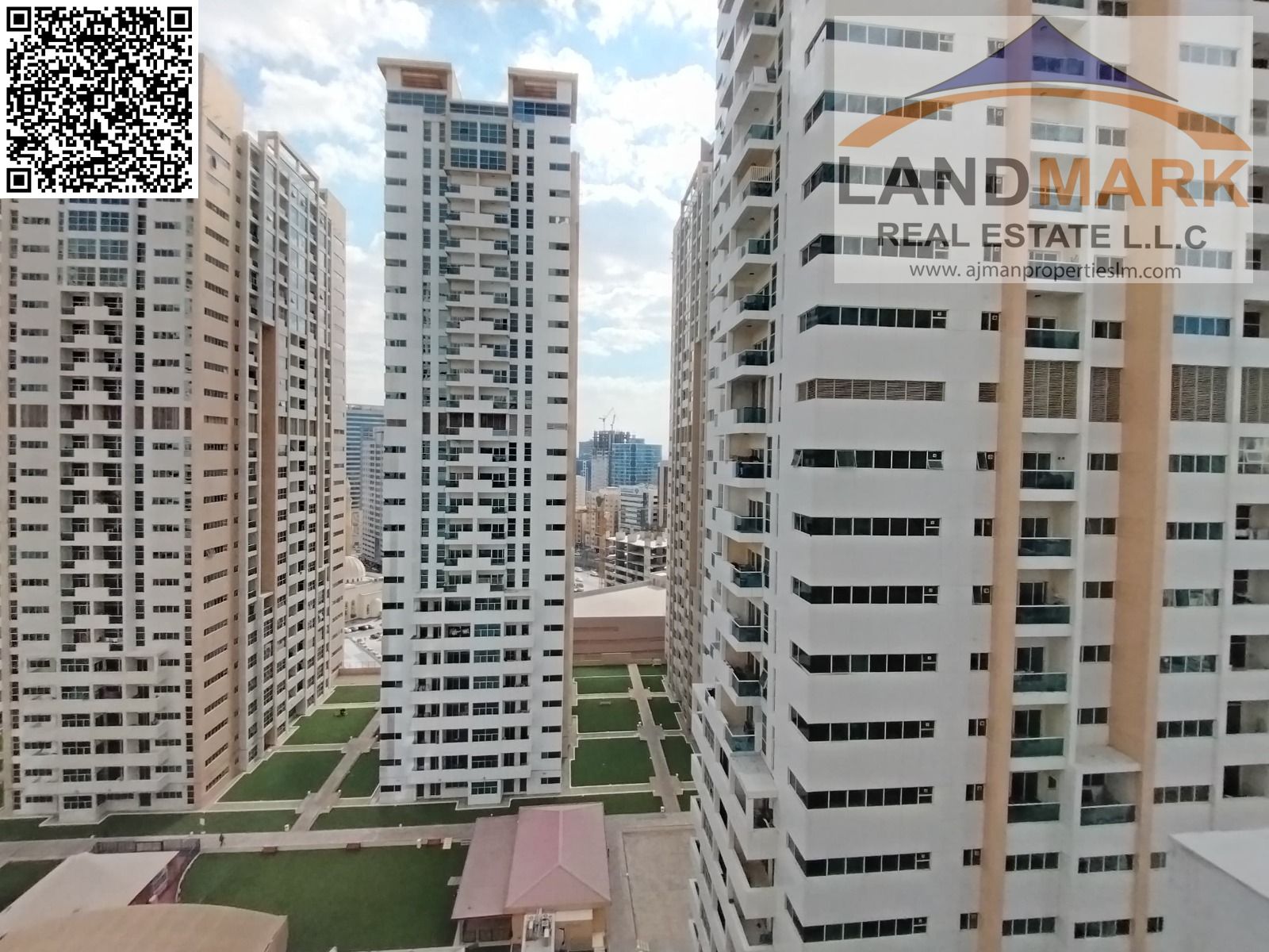 2Bedroom Open Kitchen with Parking big size available for sale in Ajman