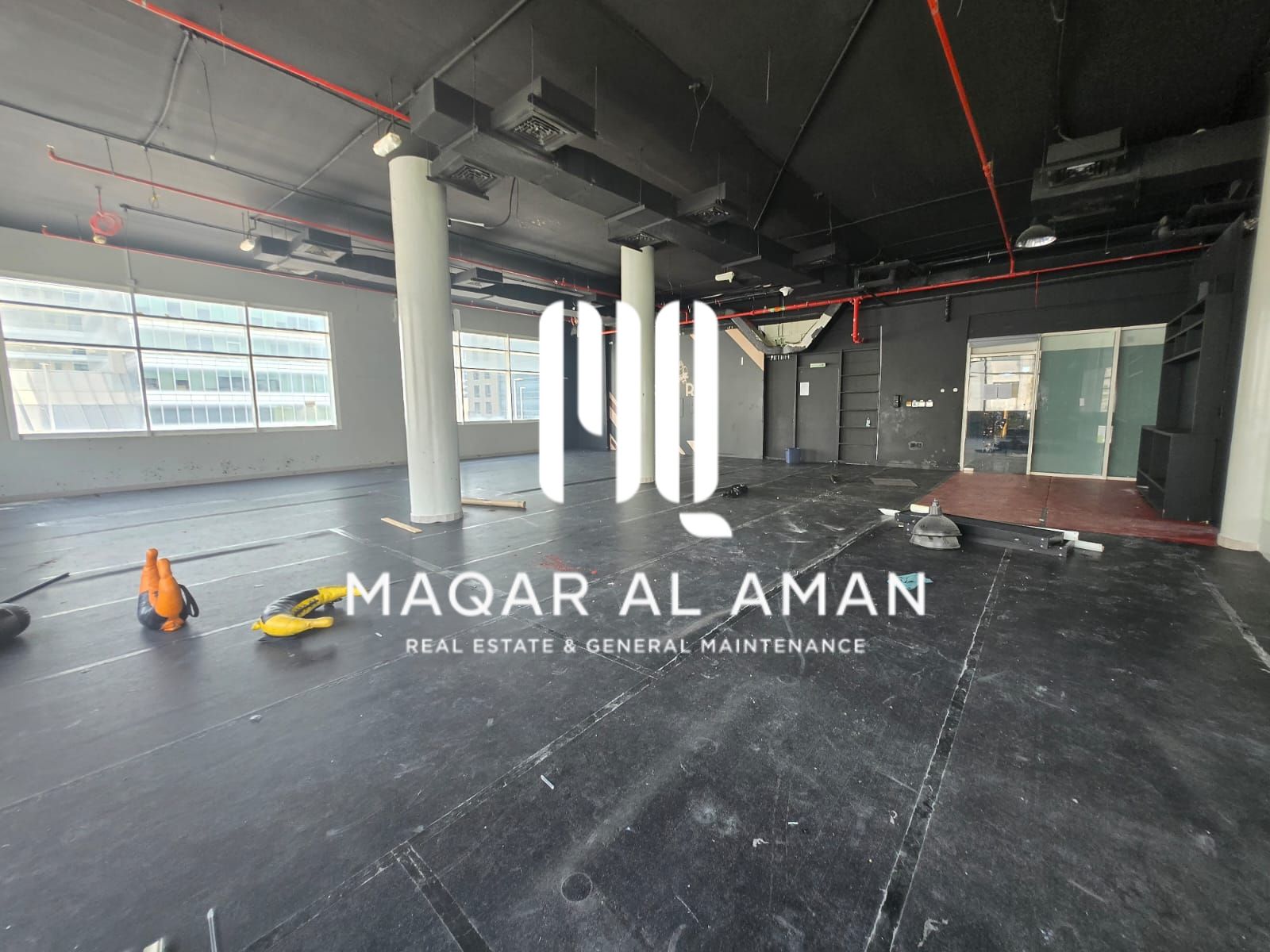 Commercial Shop for Rent in Al Falahi Tower, 206 sqm – Ideal for Gym, Clinic, Office | Abu Dhabi