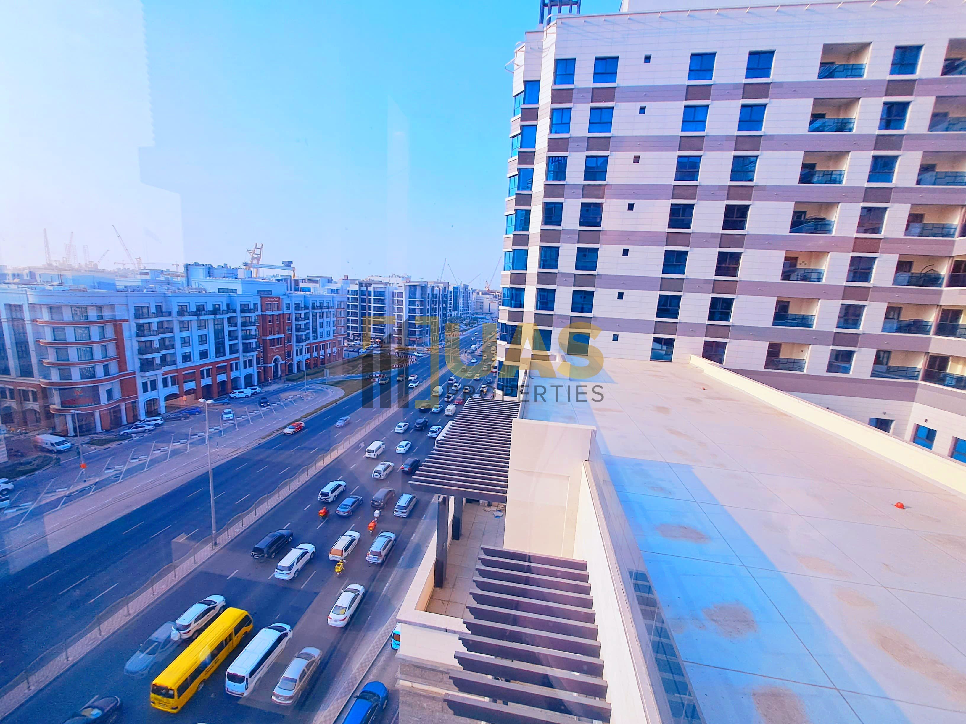 Spacious 2bhk with balcony gym pool parking free