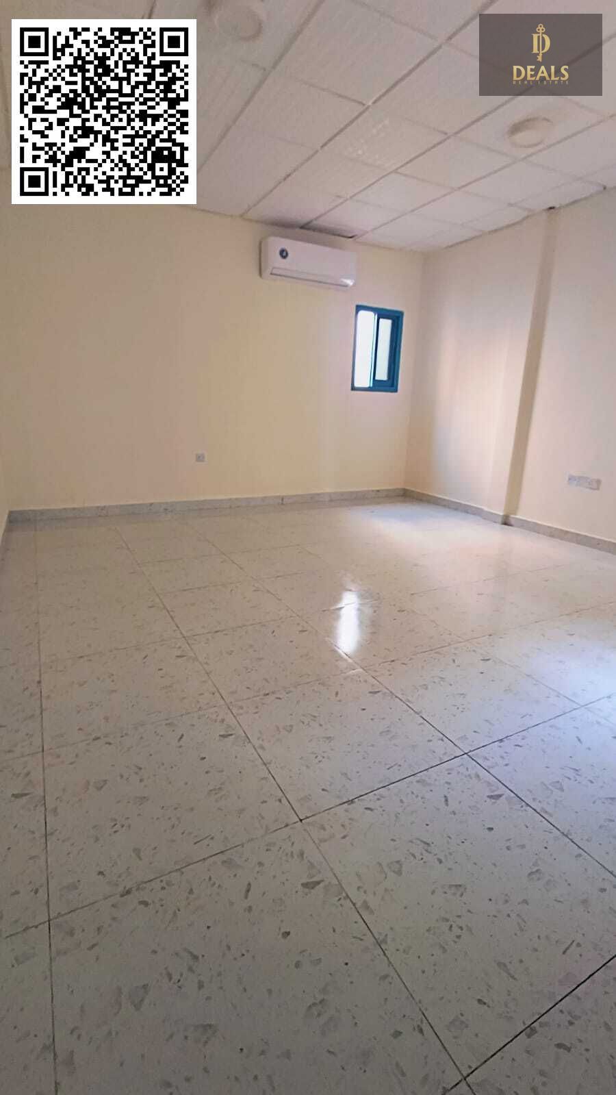 1-Bedroom Apartment with Living Room for Rent in Al Naeemia 1 – Prime location near Khalifa Bin Zayed Street and Dubai transport. Spacious room, separ