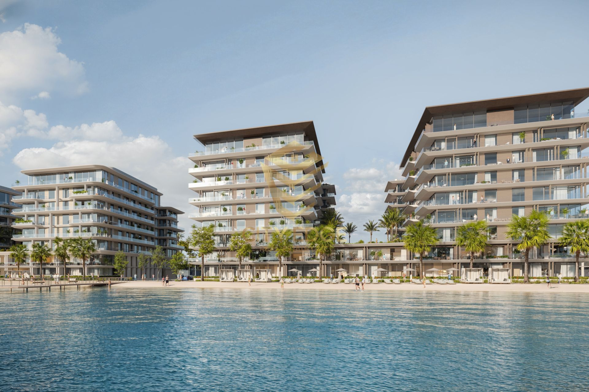 Island 2BR Apartment with Stunning View