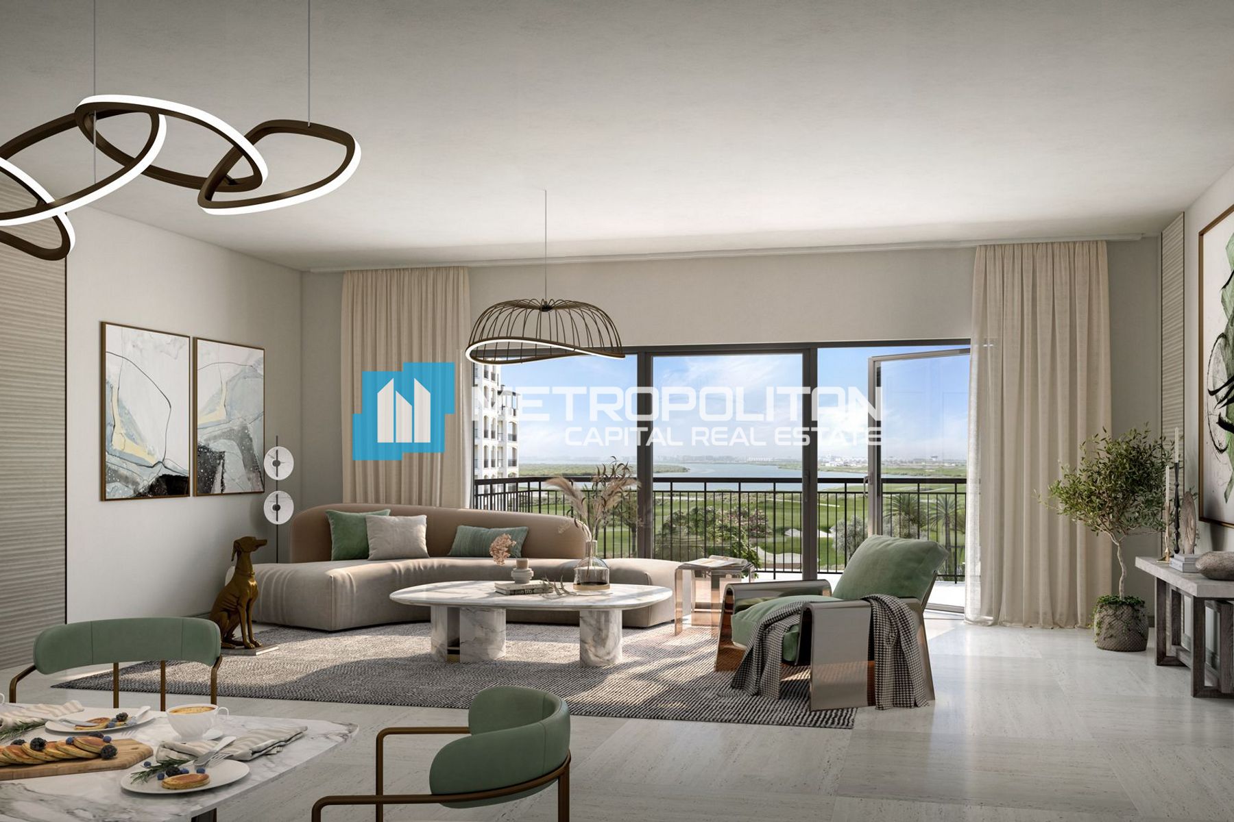 Duplex | High Floor 2BR+M | Full Golf Course View