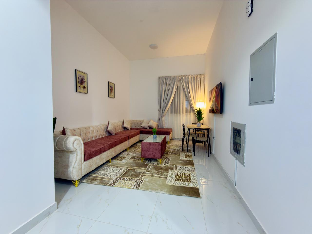 "High-End 1BHK in Al Nuaimia 2 | Brand New Furniture | All Bills Included + Wi-Fi | Near Sharjah Border"