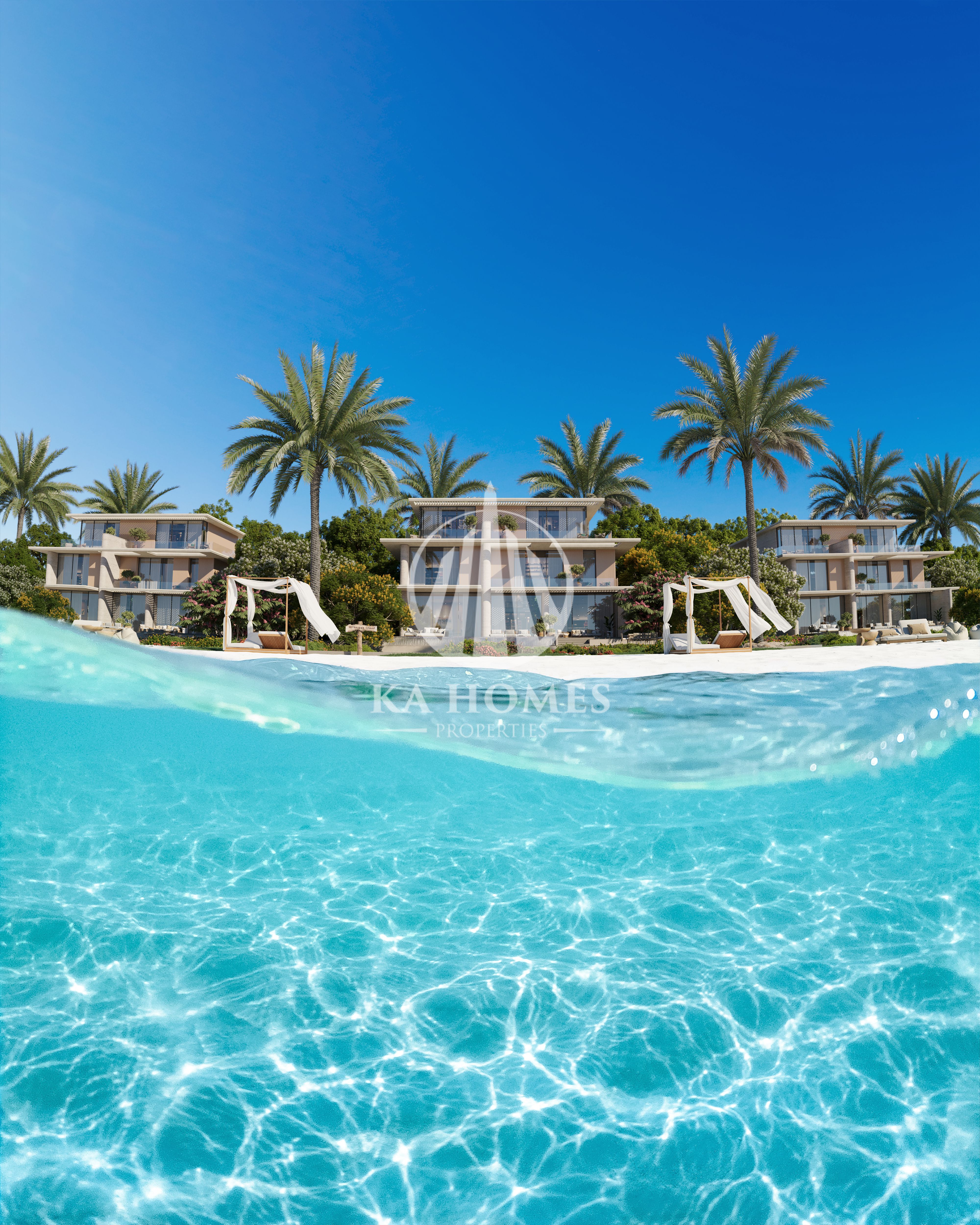 Dream Home: 8 Master Bedrooms, Private Elevator, Private Beach