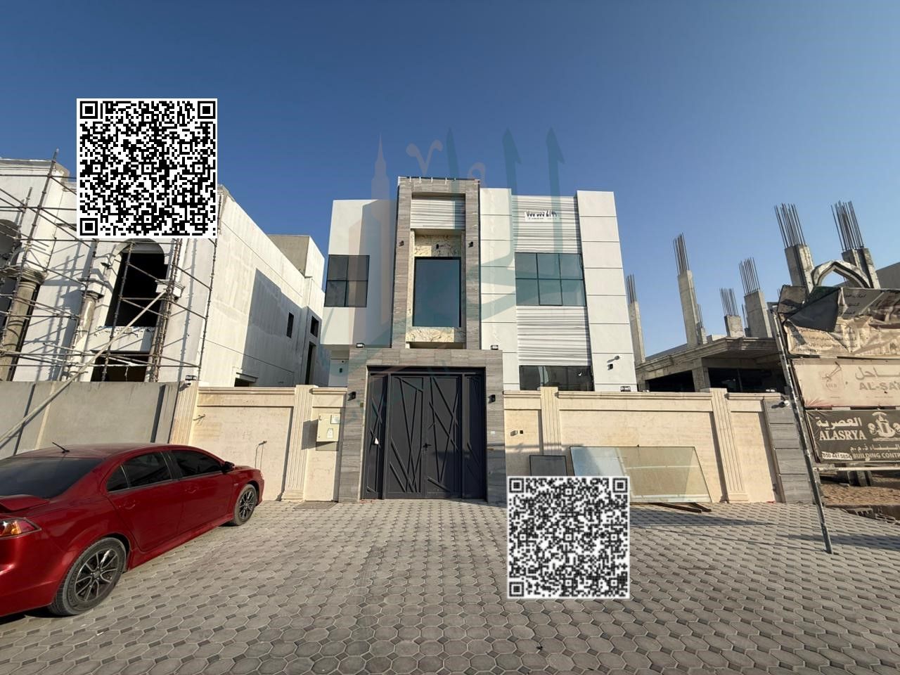 Villa for sale in a prime location in Al Zahia Gardens, near Sheikh Mohammed Bin Zayed Road. An investment opportunity in the heart of Ajman.