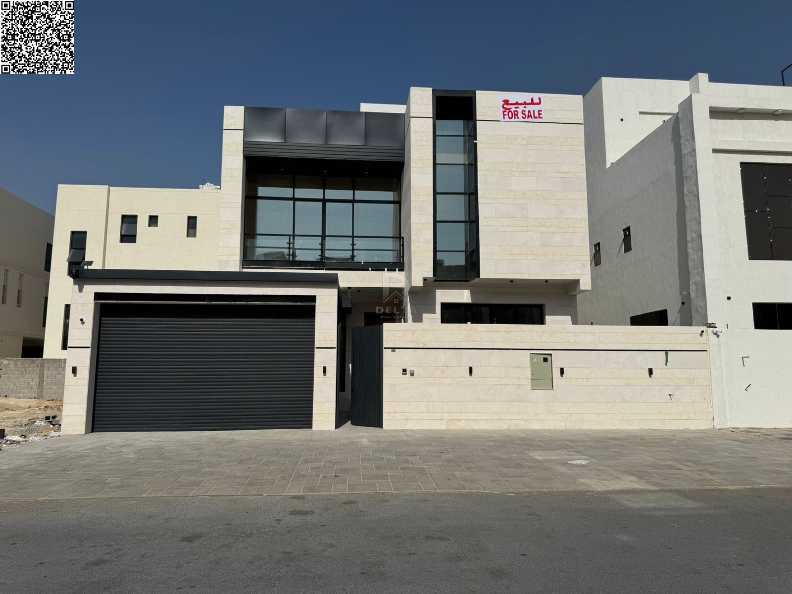 Villa for sale in Al Yasmin area, luxury finishing, close to all services - freehold ownership for all nationalities