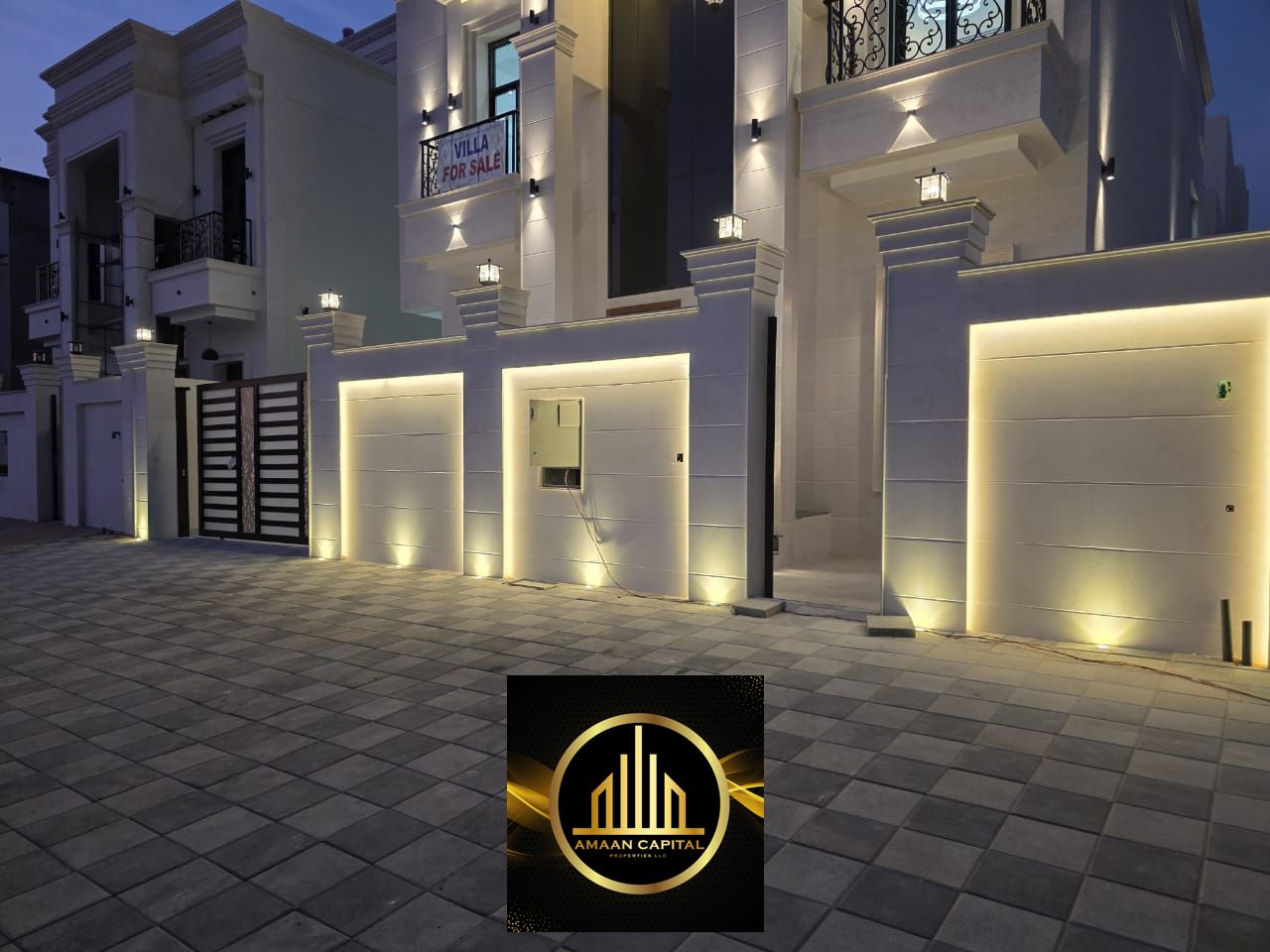 For sale: a luxury and classic villa in Al-Haliyoo 2, including registration fees