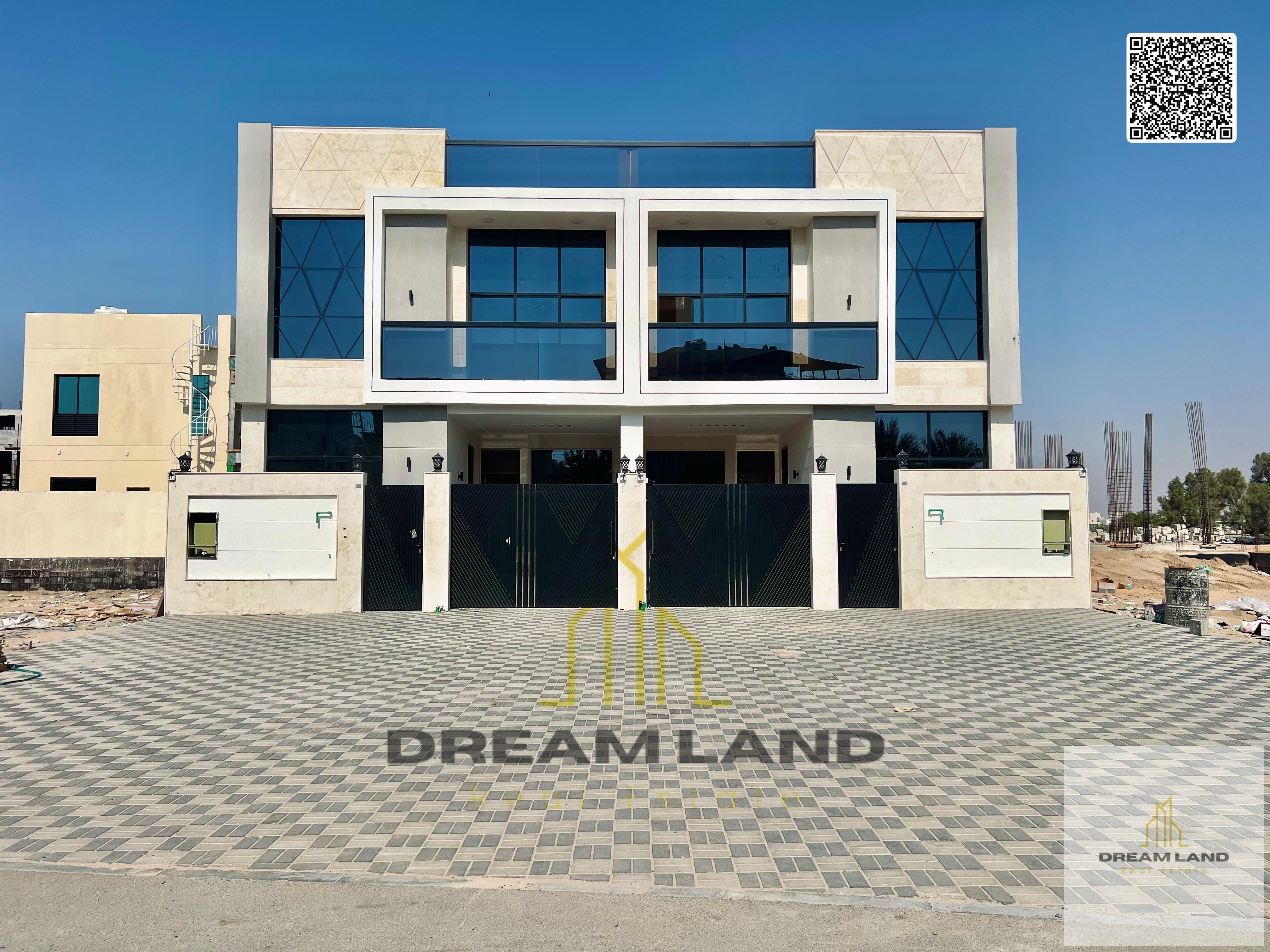 Own your dream villa in Al Yasmin, with a modern design and all registration and ownership fees included for all nationalities.