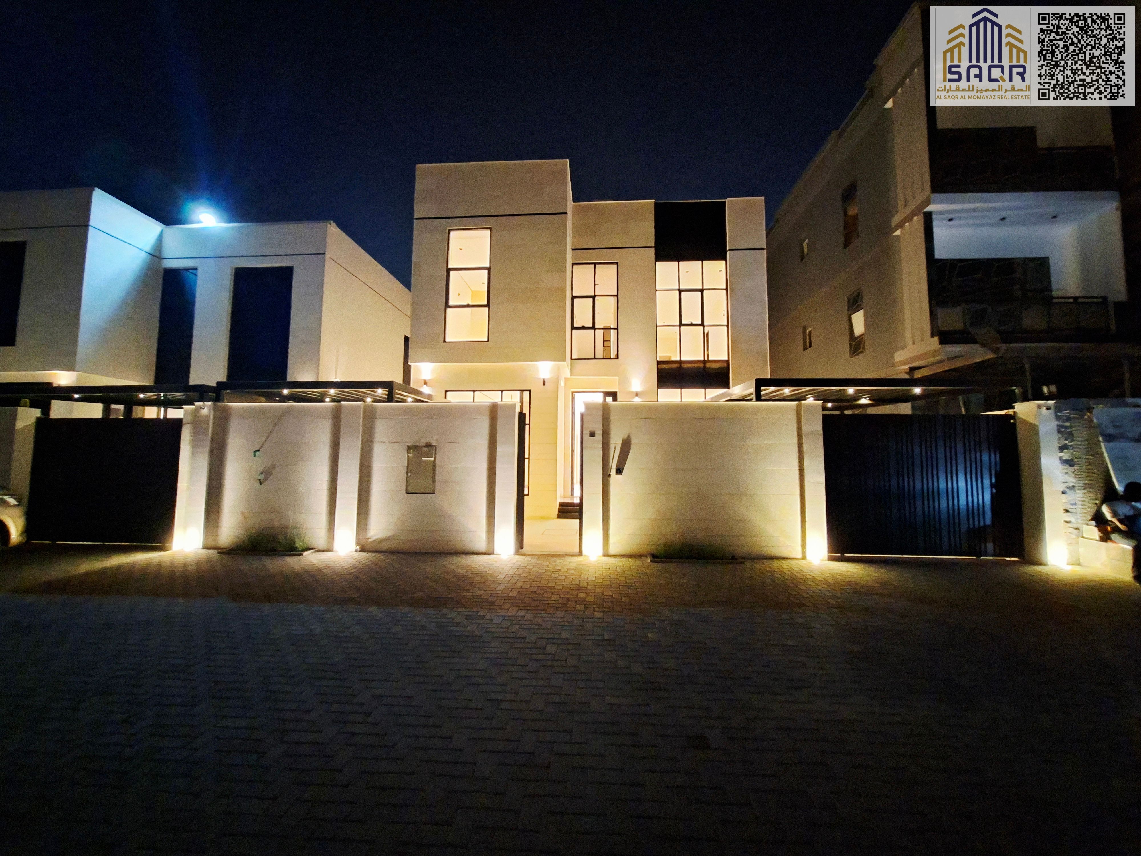 Villa with personal finishing, freehold ownership for all nationalities, on a main street.