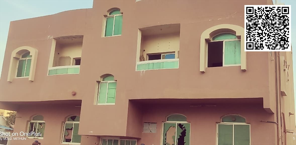 G+1 Building for Rent – Al Nuaimiya 2 Location: Al Nuaimiya 2 – Ideal for labor accommodation, companies, or investment
