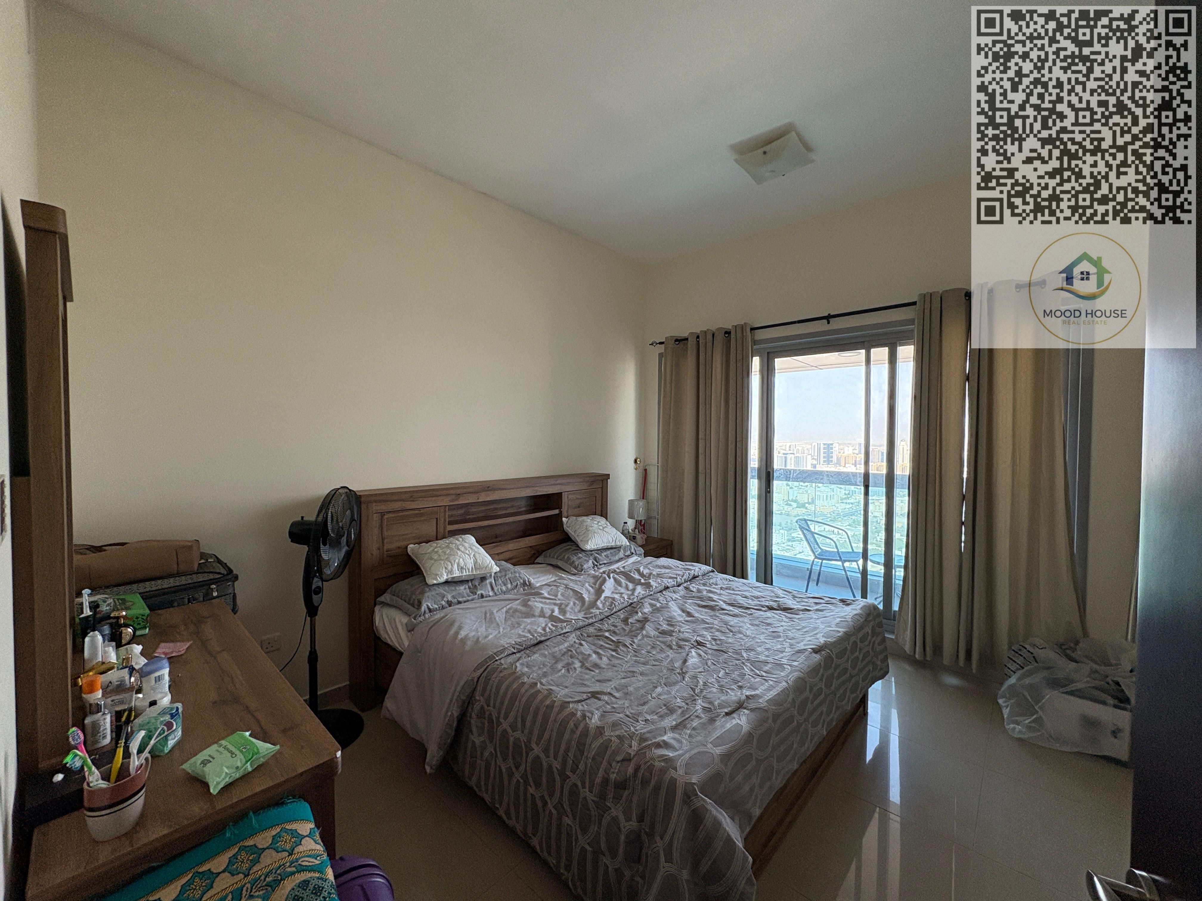 Spacious Annual Rental Apartment in Ajman Corniche Tower Prime Waterfront Location with Modern Finishes Comfortable Layout and Open View Suitable for