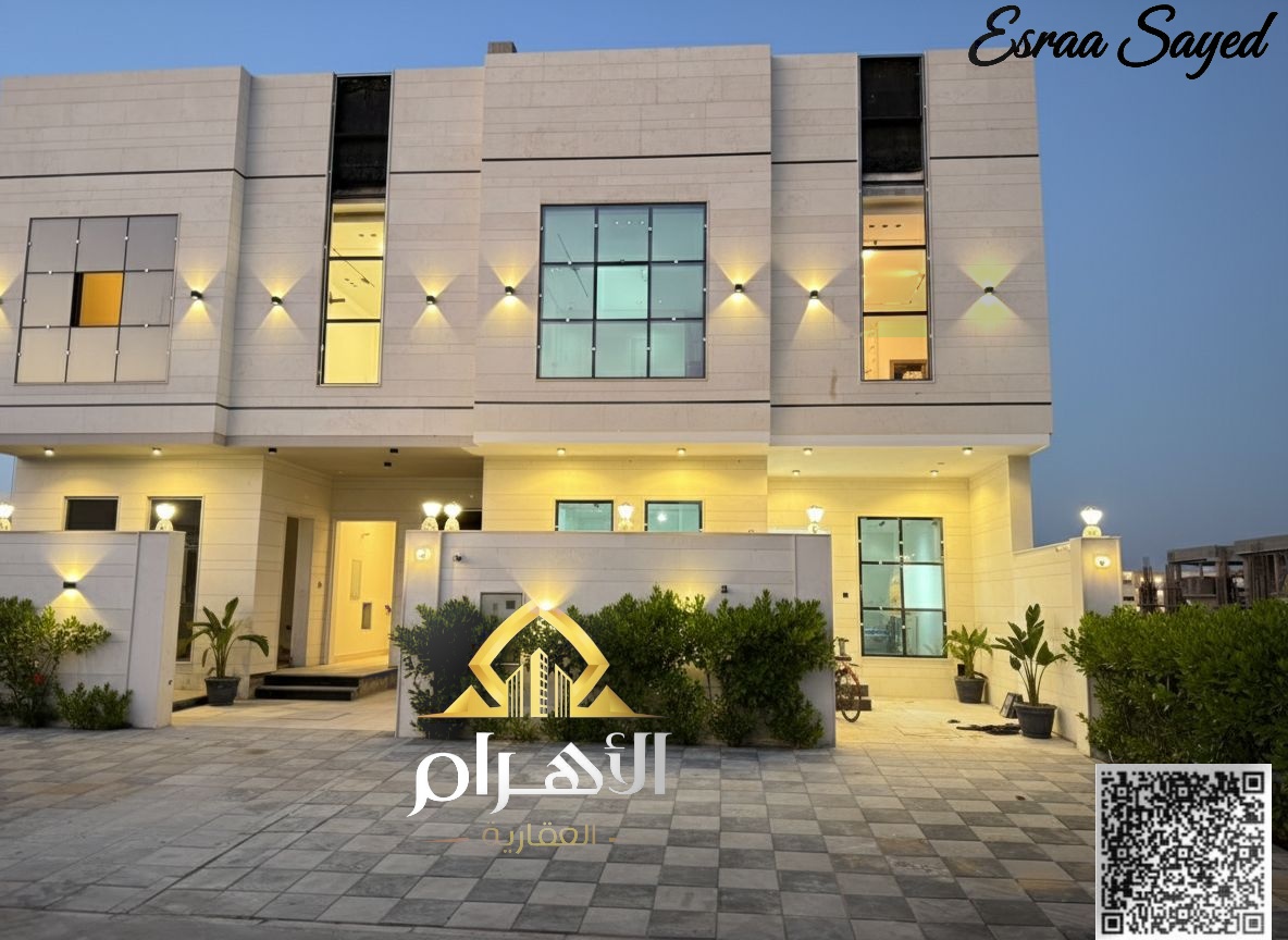 Enjoy luxury and pleasure. Ground floor, first floor and roof villa, including registration and ownership fees, ready to live in, for sale, freehold