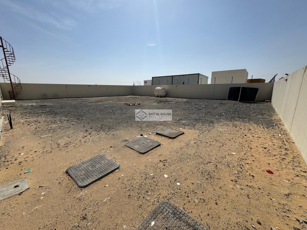 7000 sqft Brand New Yard for Rent in Emirates industrial area/Jalil ,Sharjah