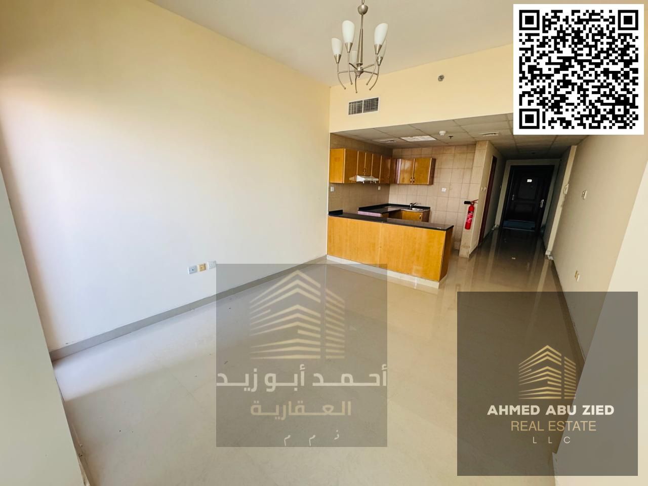 Studio for Annual Rent in Al Nuaimiya Tower C Ajman with Balcony, Central A/C, Free Maintenance and Prime Location near all services