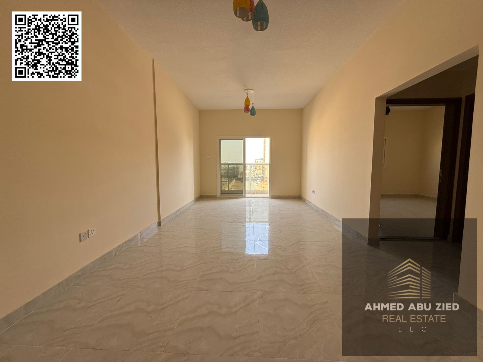 One bedroom and living room for annual rent in Al Jurf 3 | First occupant | One month free | Models starting from 32,000