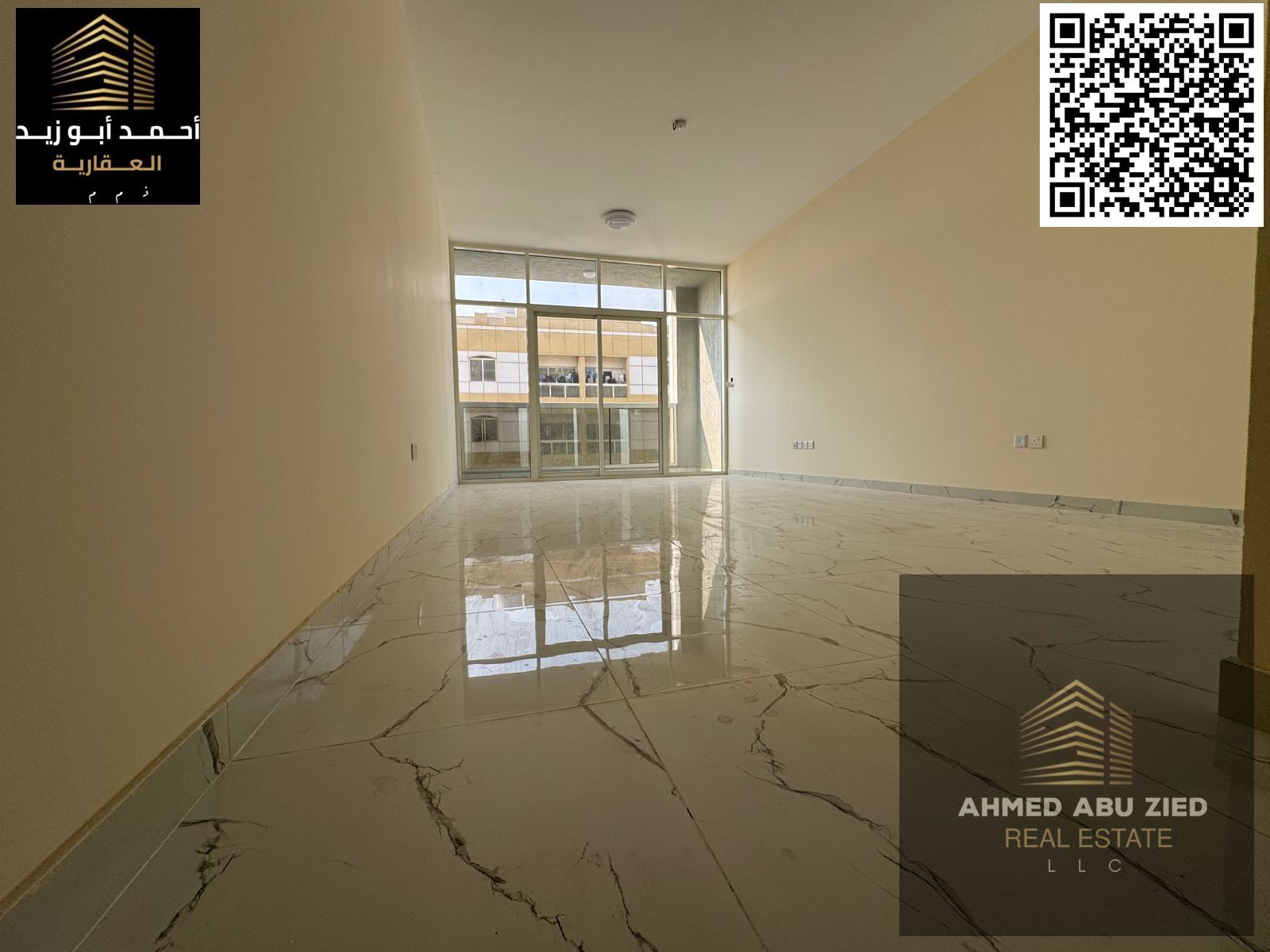 Luxury 2 Master Bedroom Apartment with Maid Room for Annual Rent in Al Jurf 3, Balcony with Open View, Central A/C, Competitive Price, Easy Access to