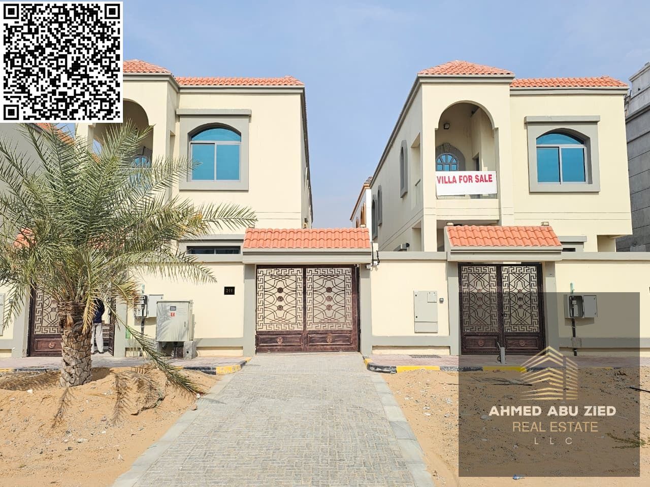 Luxury Villa for Annual Rent in Al Helio Ajman Near Mosque and Park, 4 Master Bedrooms, 2 Living Rooms, Maid Room, Quiet Location, Negotiable Price