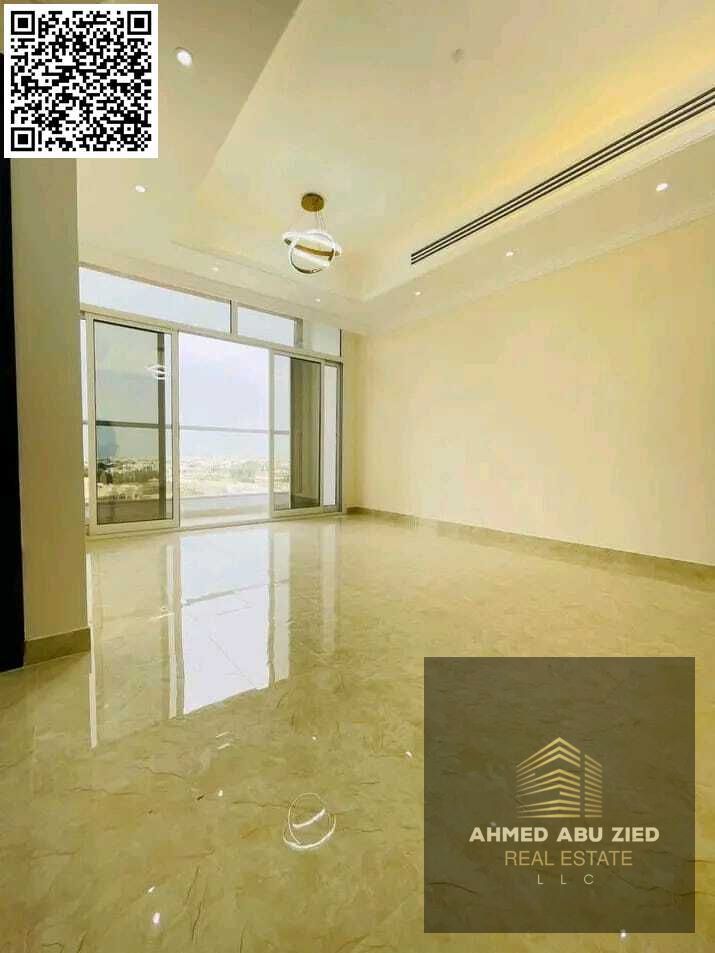 Free parking & – 3BR+Hall with balcony & open view, 3 baths, spacious, modern finishes, near all services, easy access to Sharjah & Dubai