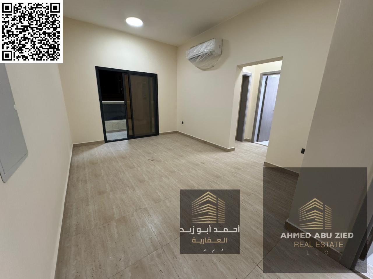 Most beautiful 1BR + Hall for annual rent, first occupancy in Al Rashidiya 3, Ajman – 2 Bathrooms, Balcony, Split A/C, flexible payments, prime locati