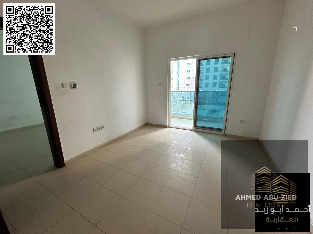 1BR + Hall in City Tower, Al Nuaimiyah 3, Ajman – 2 Bathrooms, Balcony, Kitchen, Prime Location near Grand Mall & Schools, Rent 29,000 AED.