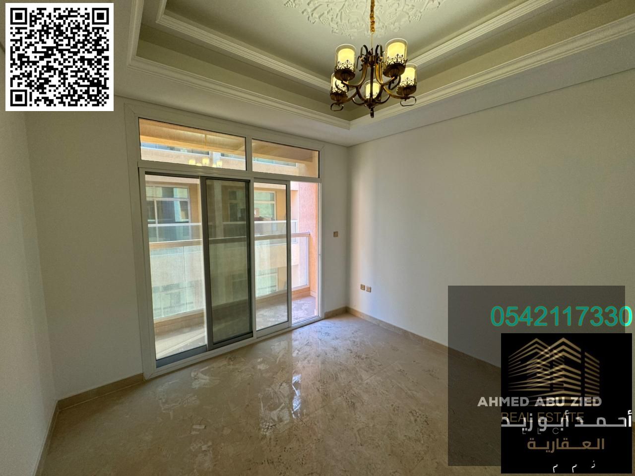 1BR + Hall for annual rent, second occupancy in Al Muweihat 3, Ajman – 2 Bathrooms, balcony, first month free, gym & pool access, prime location.