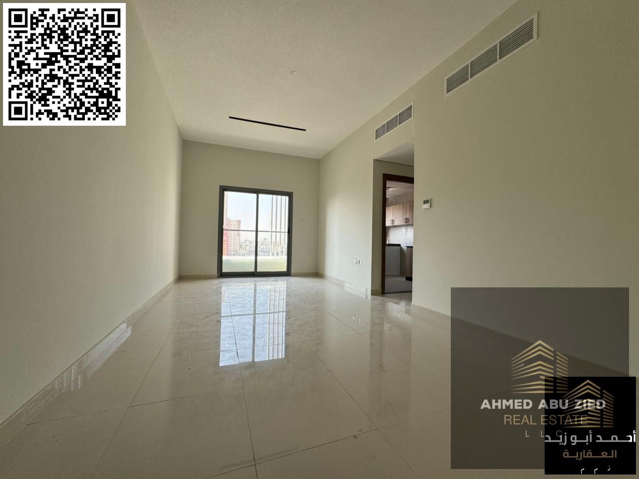 Luxury 2 Bedroom Apartment for Annual Rent in Al Nuaimiya 1 near Al Hikma School, Brand New First Tenant, Balcony, Central A/C