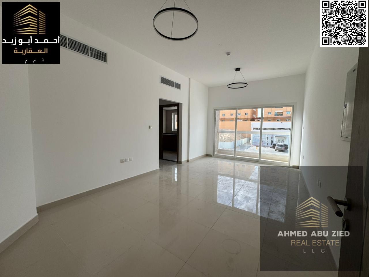 First Tenant 1 Bedroom Apartment for Annual Rent in Al Jurf 3 near Sheikh Mohammed Bin Zayed Road with Balcony, Central A/C and Free Maintenance