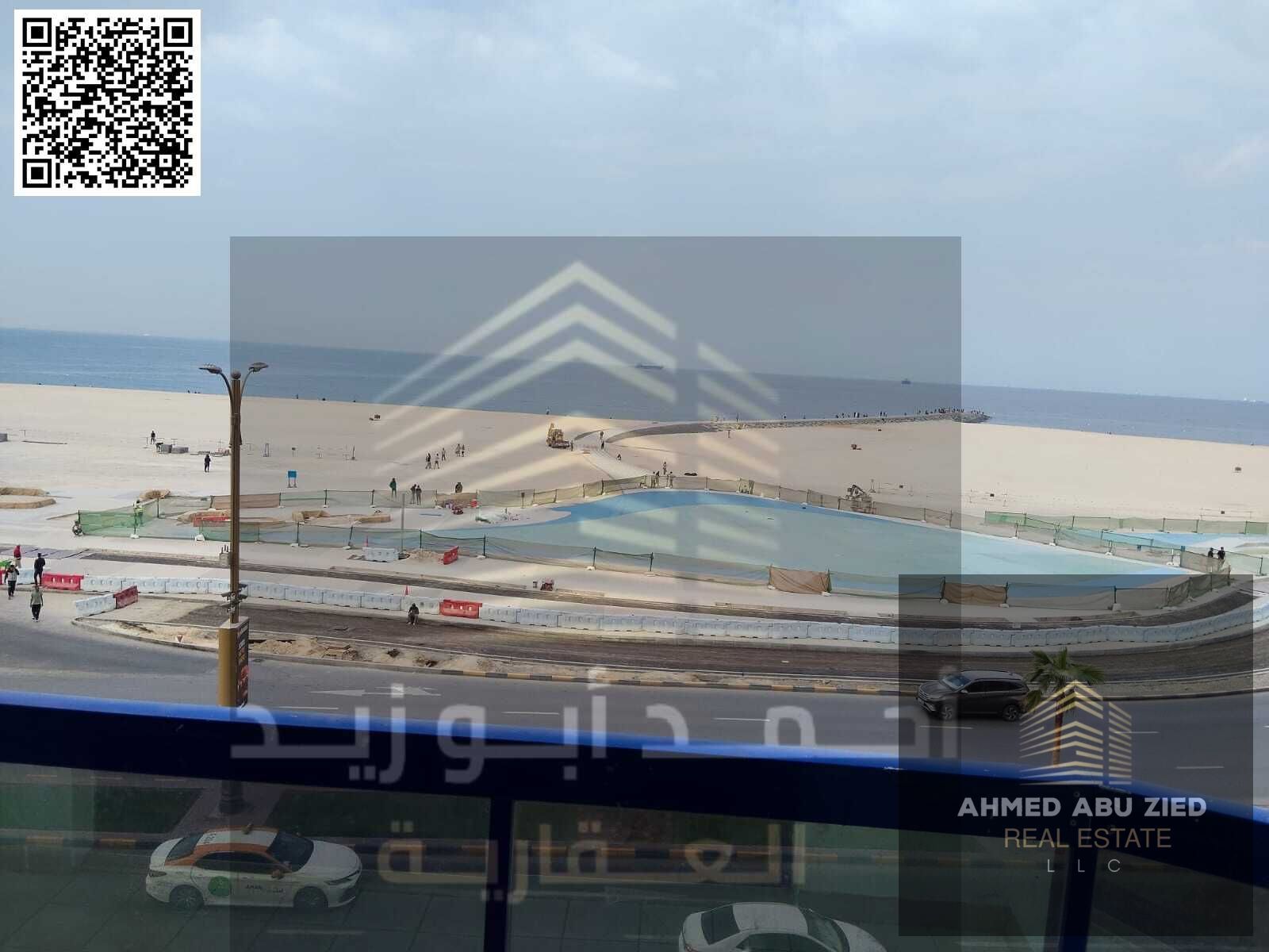 Spacious 1BHK Apartment with Direct Sea View on Ajman Beach, Prime Location, Near All Services & Healthcare, AED 40K, 4 or 6 Cheques