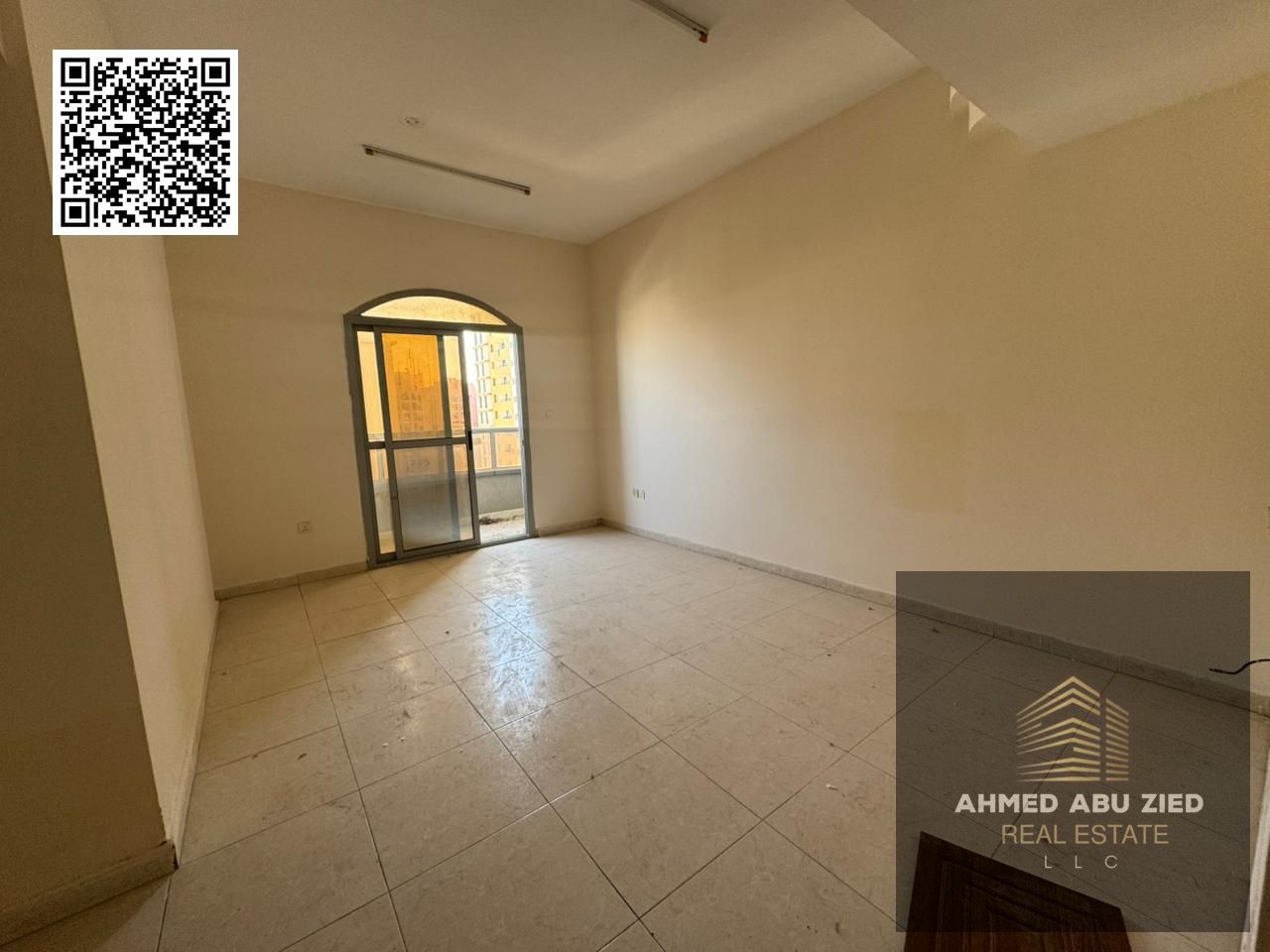 Two-bedroom apartment with a living room for annual rent in Al Nuaimiya 1, Ajman. Prime location close to all services and exits.