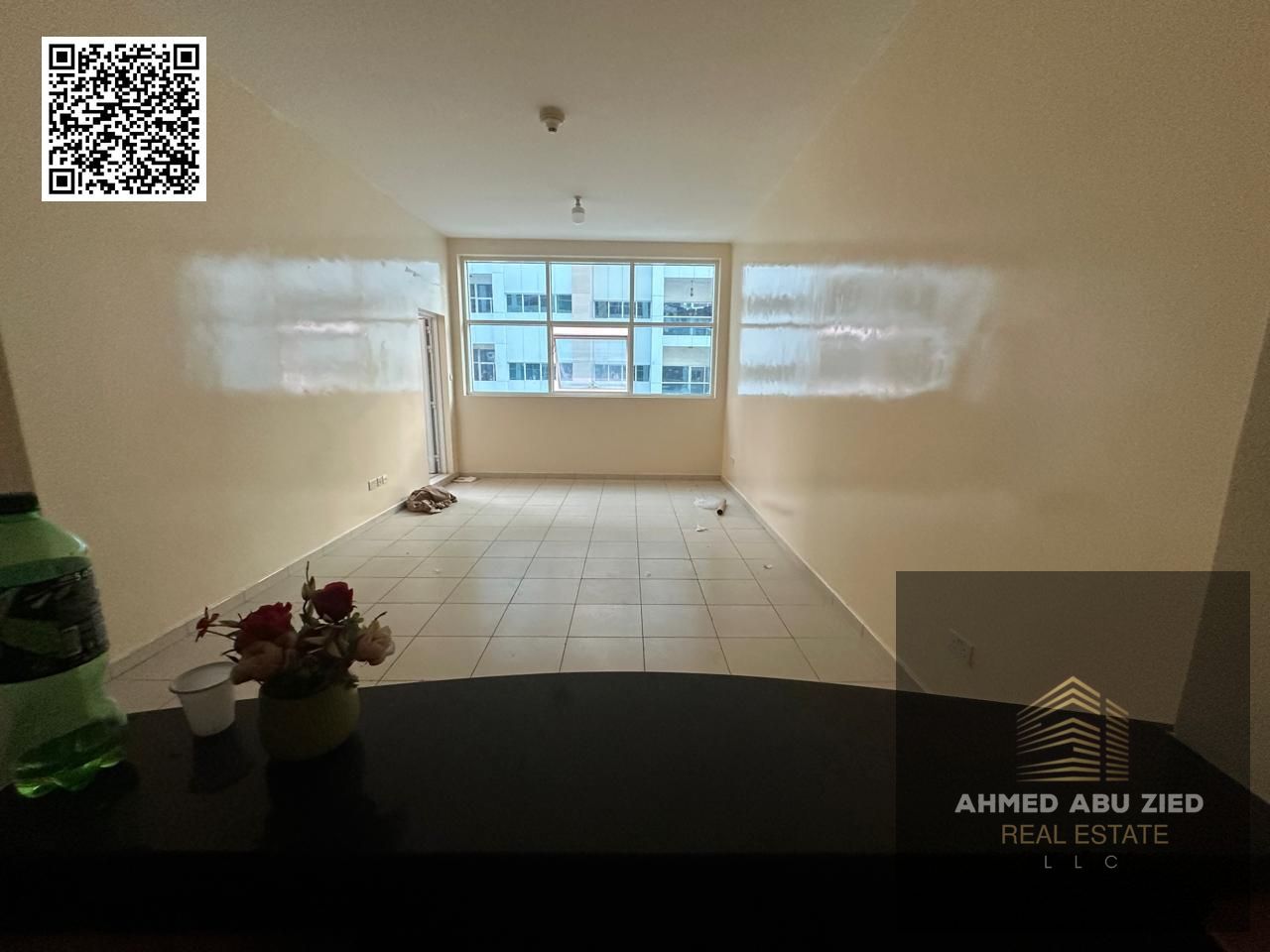 Largest two-bedroom apartment for annual rent in Ajman One Towers, Al Rashidiya 3, Ajman. Prime location next to Nesto and Al Amour Restaurant.