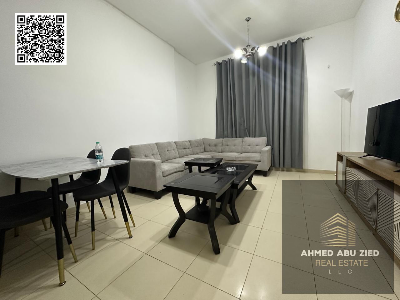 Luxurious two-bedroom apartment with separate kitchen for annual rent in City Towers Al Nuaimiya 3, Ajman. Prime location close to all services .