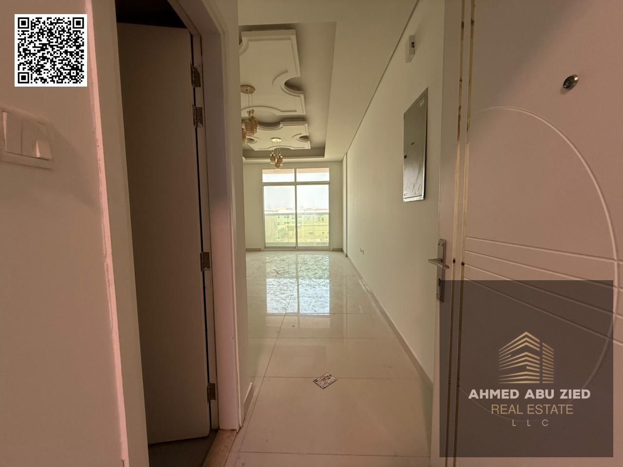 Luxurious three-bedroom apartment with a living room, brand new, for annual rent in Al Muwaihat 3, Ajman. Prime and vibrant location.