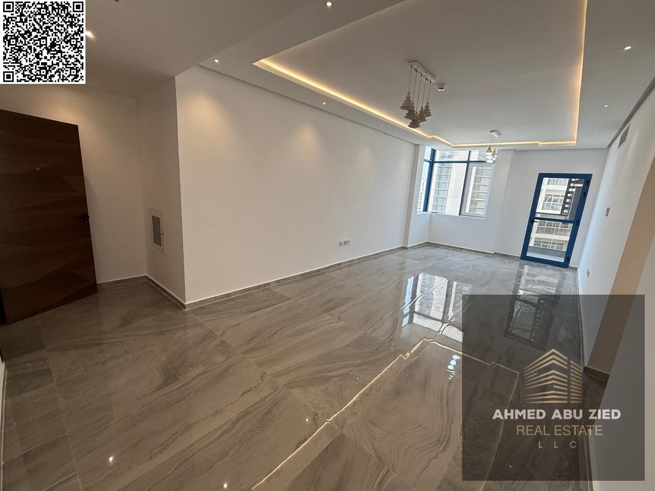 Finest 2BR hall in Ajman, first tenant, modern stylish finishes & decor, balcony with stunning view, elegant designs, prime location near all services