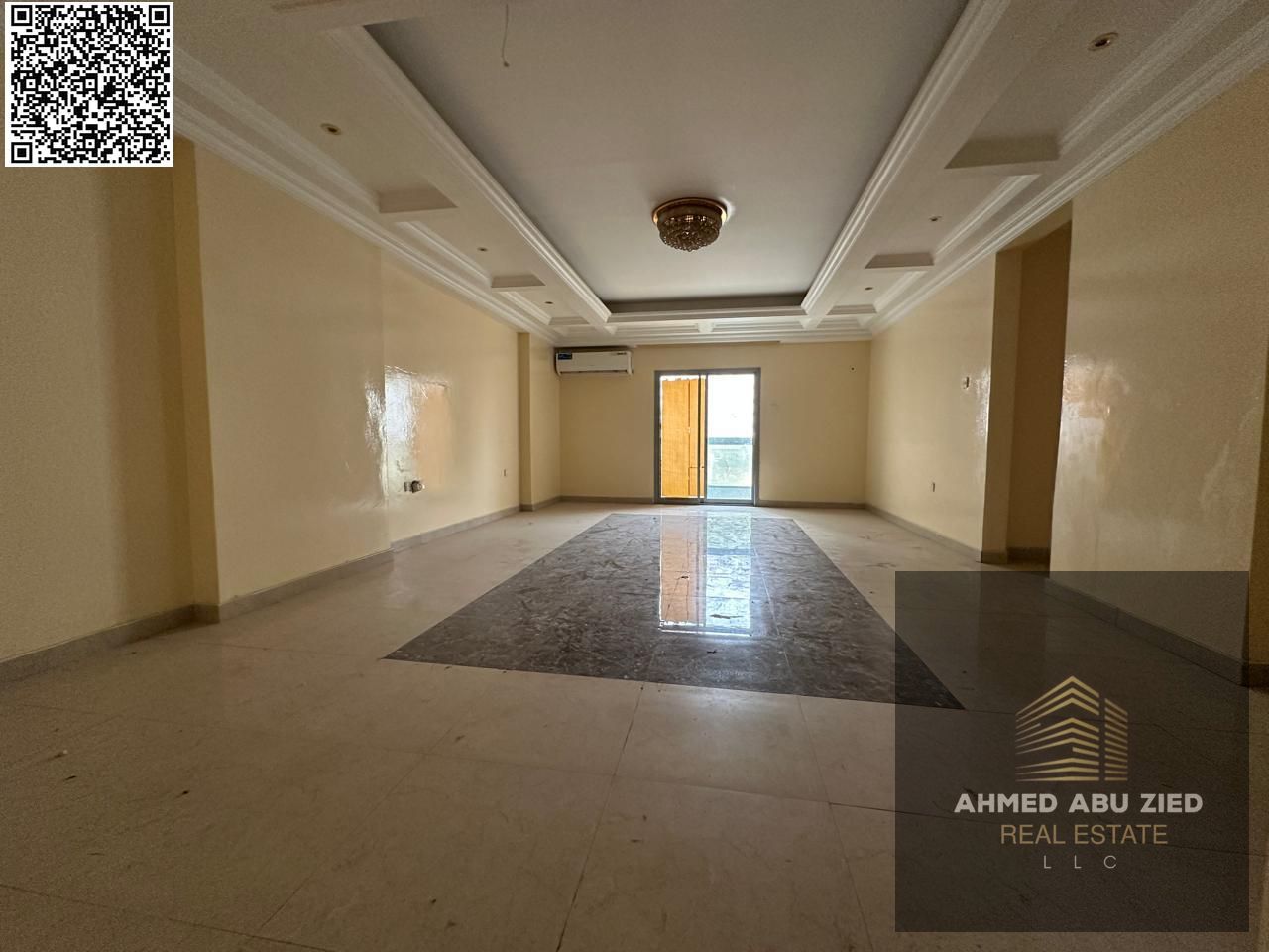 **At a great price: spacious 3BR hall in Ajman with open-view balcony, very large layout, modern and elegant finishes, and a prime location close to a