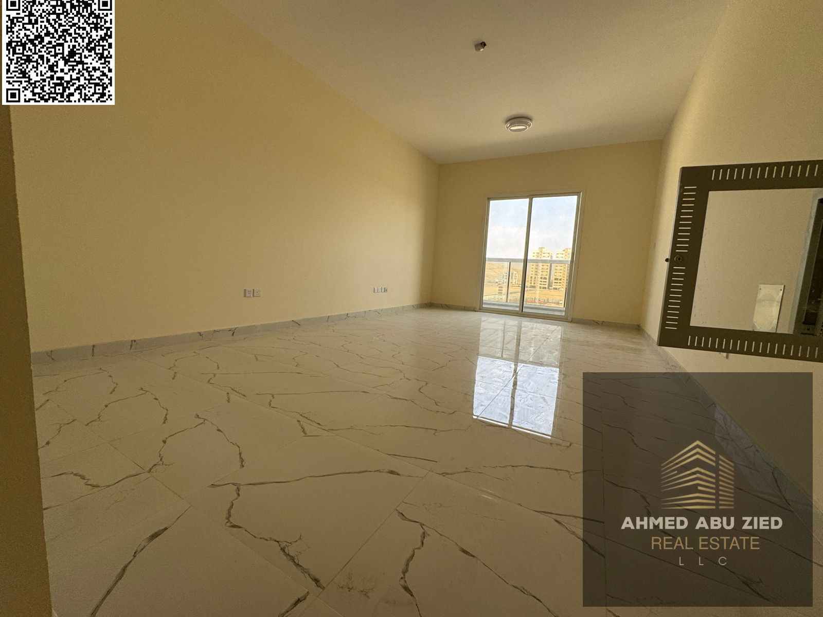 **1BHK with 1 month free, maid’s room, new building, first tenant, open-view balcony, modern and stylish finishes, prime location with easy access to