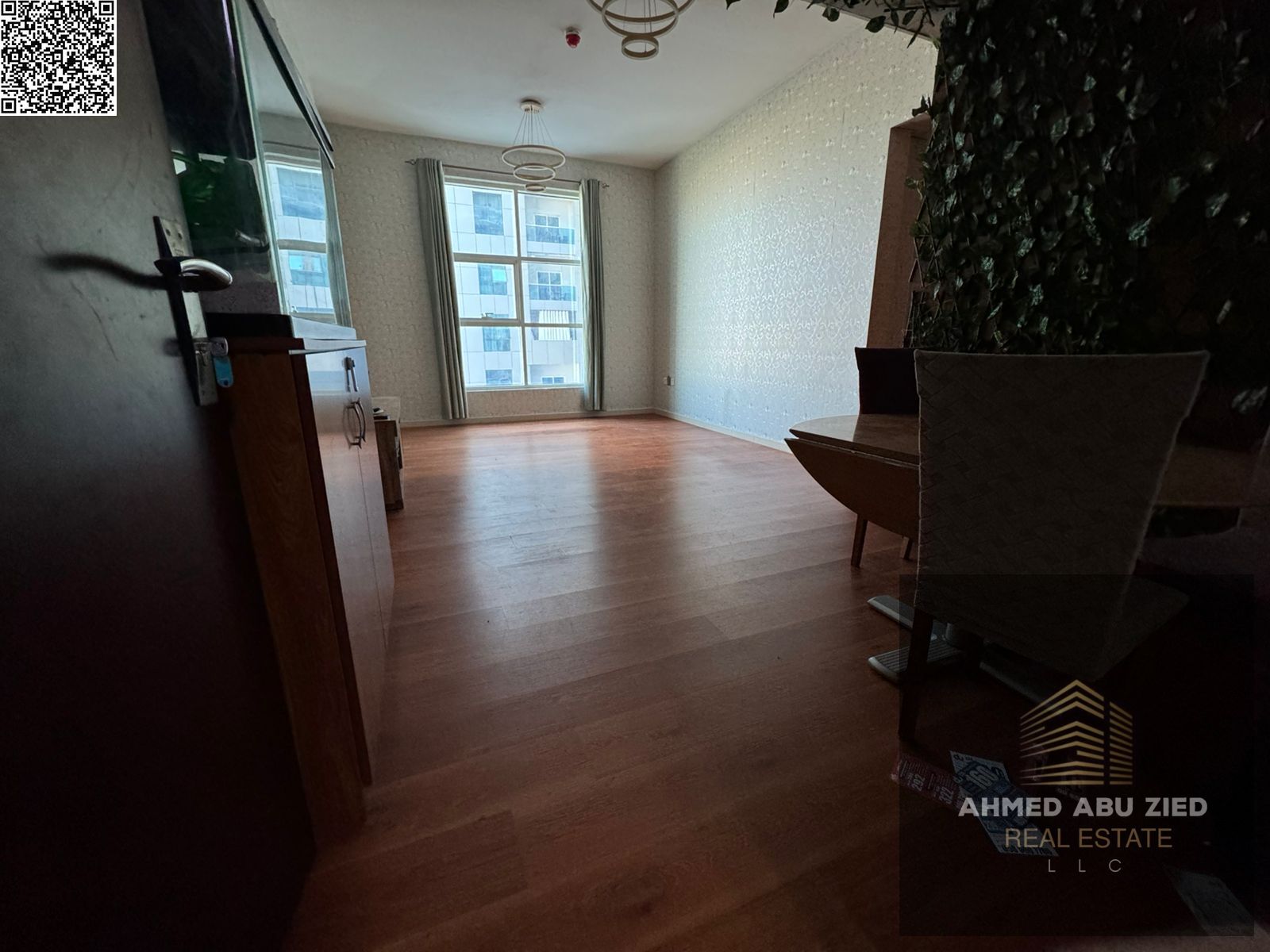 Elegant 2BR + living room in Ajman, balcony with open view, parquet floors, parking, large area, modern finishes, prime location near all services.