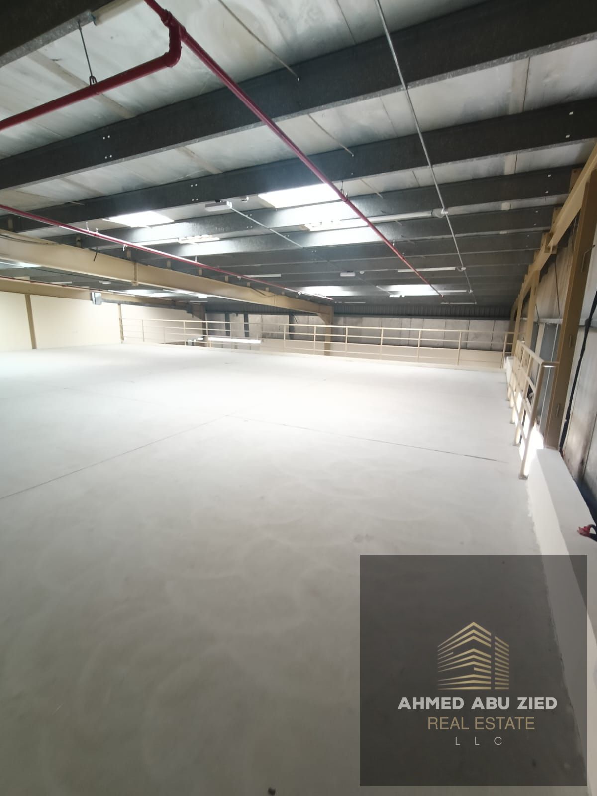 Largest warehouse for rent with 22 kW power, very large area, spacious mezzanine floor, prime location, easy access to Dubai & Sharjah.