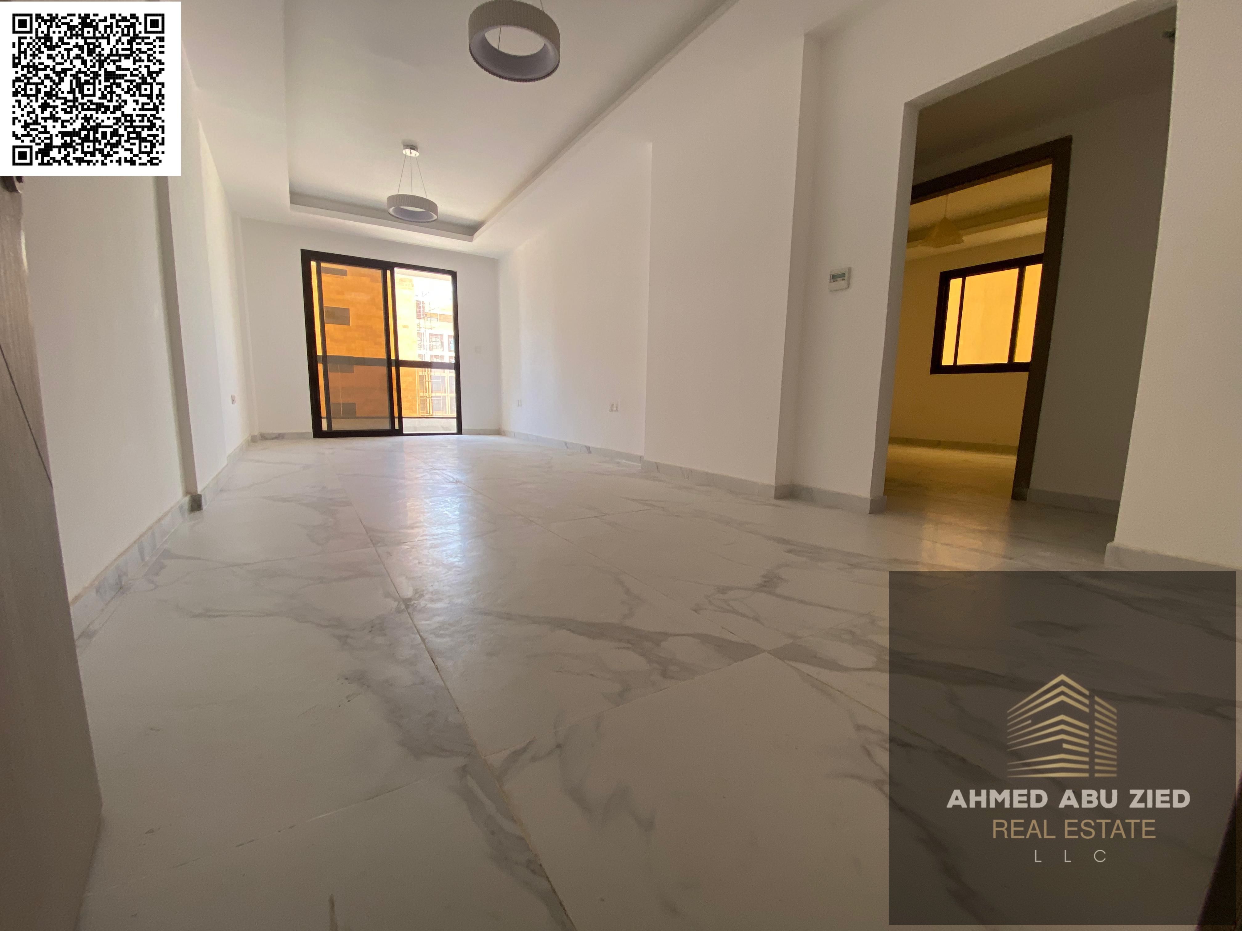 Free parking | Luxurious 2 master bedrooms and a hall | First tenant | 3 bathrooms | Balcony | Super deluxe finishes | Prime location | Easy access to