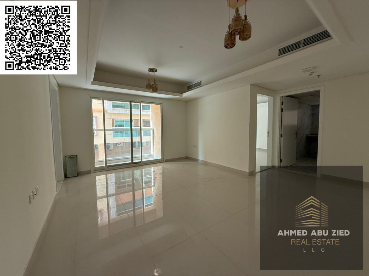 One-bedroom apartment for annual rent in Al Muwaihat 3 – first occupancy – bathroom – balcony – central air conditioning – super deluxe finishing – ea