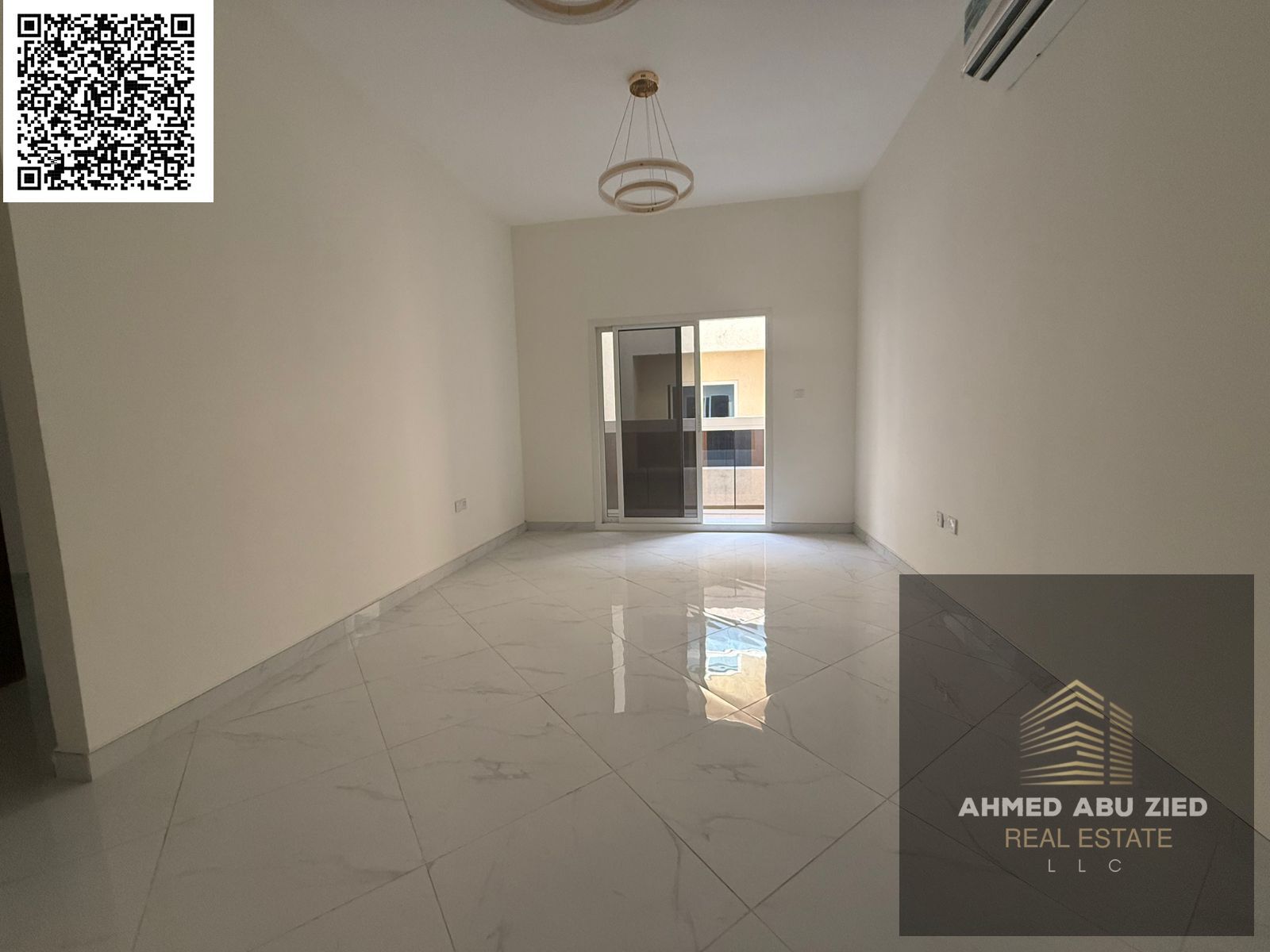 One-bedroom apartment for annual rent in Al Nuaimiya 1 – First occupancy – 2 bathrooms – Balcony – Super deluxe finishing – Central air conditioning –