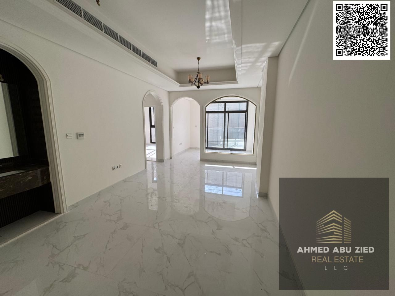 Luxury 2BR hall in Al Tilla | Private pool, built-in wardrobes, divided hall & majlis, equipped kitchen | Excellent location near schools & services