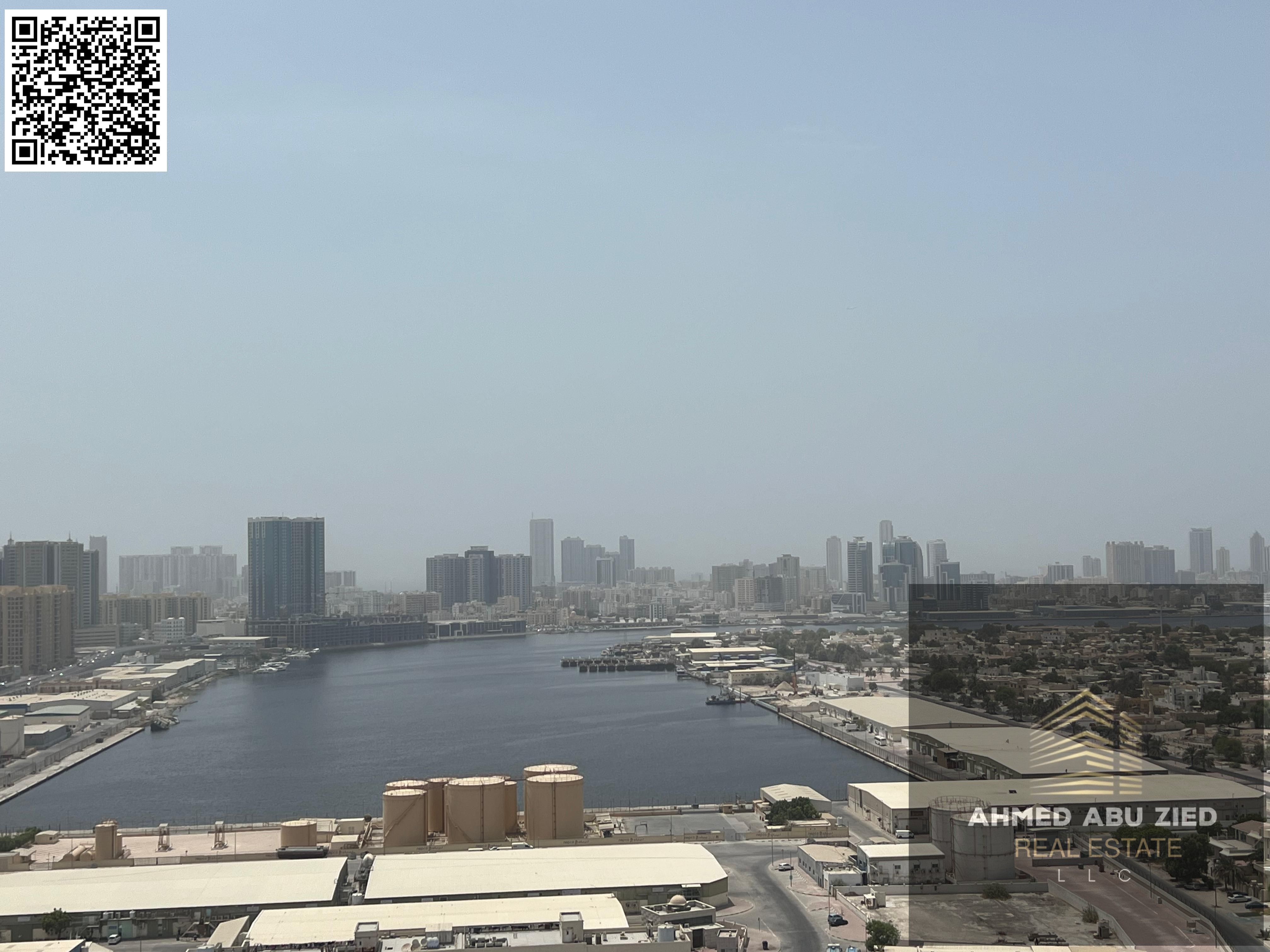 Free parking & gym | Premium 2BR hall in Musherif (Ajman) | Great view, spacious layout, 2 baths & equipped wide kitchen | Family-friendly location