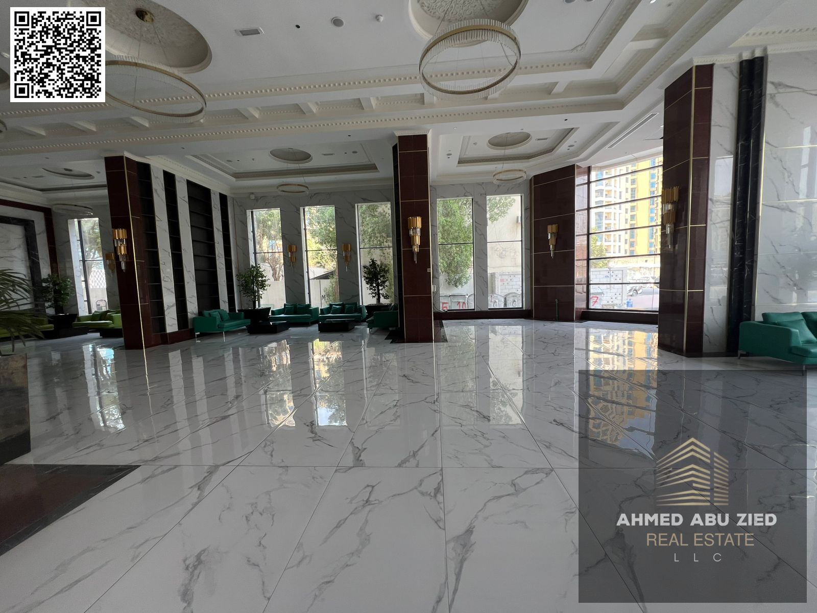 1 month free | Gym Pool Aqua Park | Premium 2BR hall in Rashidiya 1 | Built-ins, central AC, equipped kitchen | Near schools and Dubia acsses |