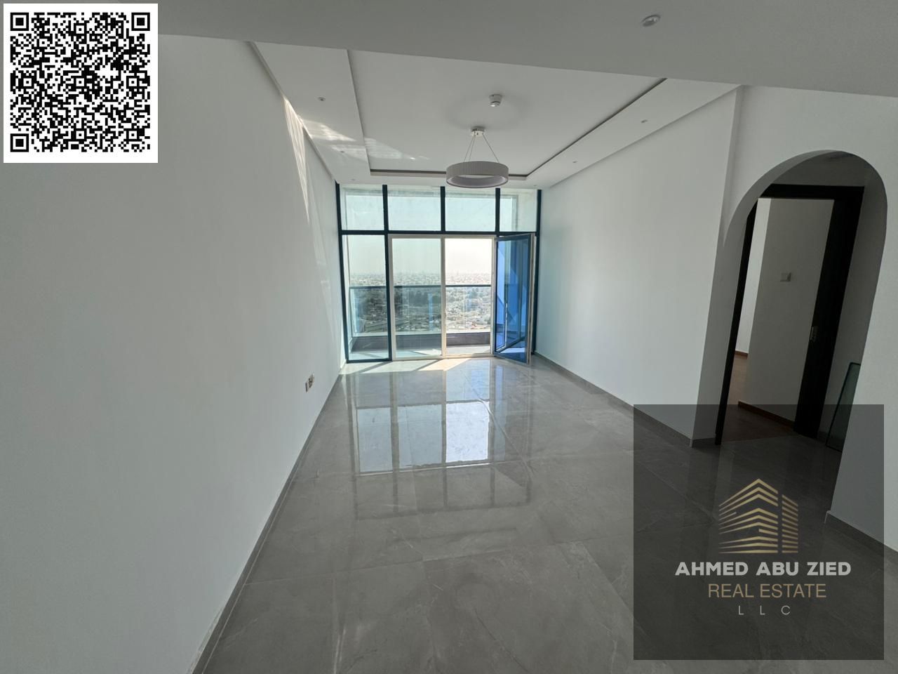 First-tenant 1BR hall in Al Nuaimiya 3 | Spacious layout, prime location, 2 baths, open-view balcony, wide equipped kitchen | Near Sharjah & Dubai exi