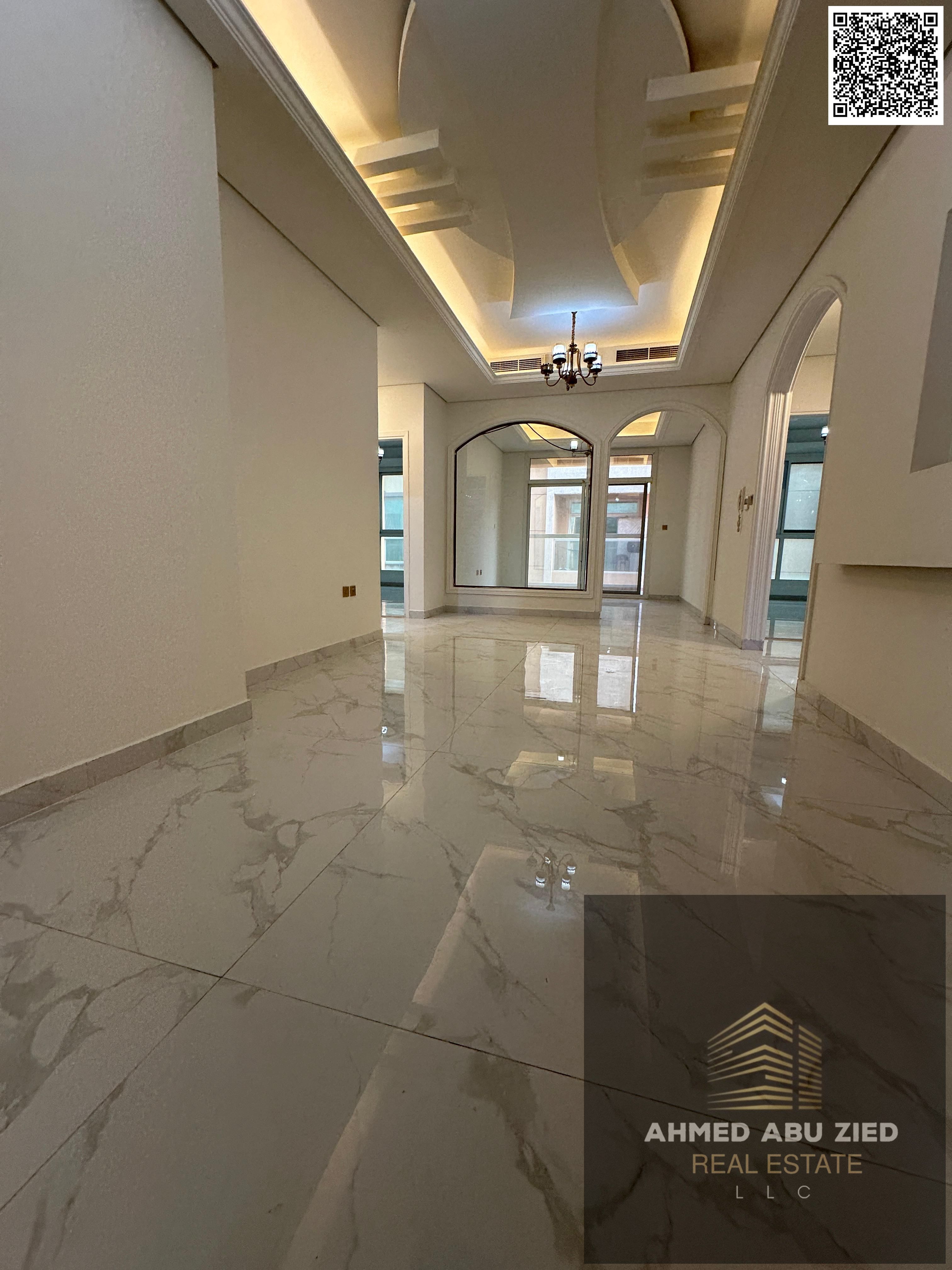 Large 2BR apt with living room & majlis, gym and pool, annual rent in Ajman, quiet area, near SMBZ Rd, 1 free month
