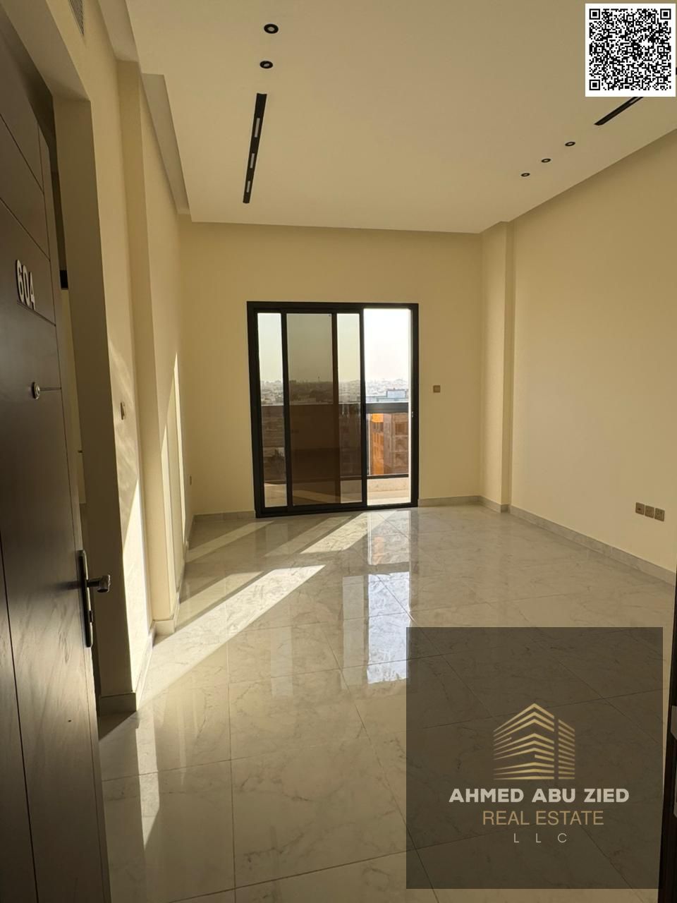 Annual rent, first tenant elegant 2BR in Al Jurf 3. Two master beds, 3 baths, balcony, equipped kitchen, near Dubai exit.